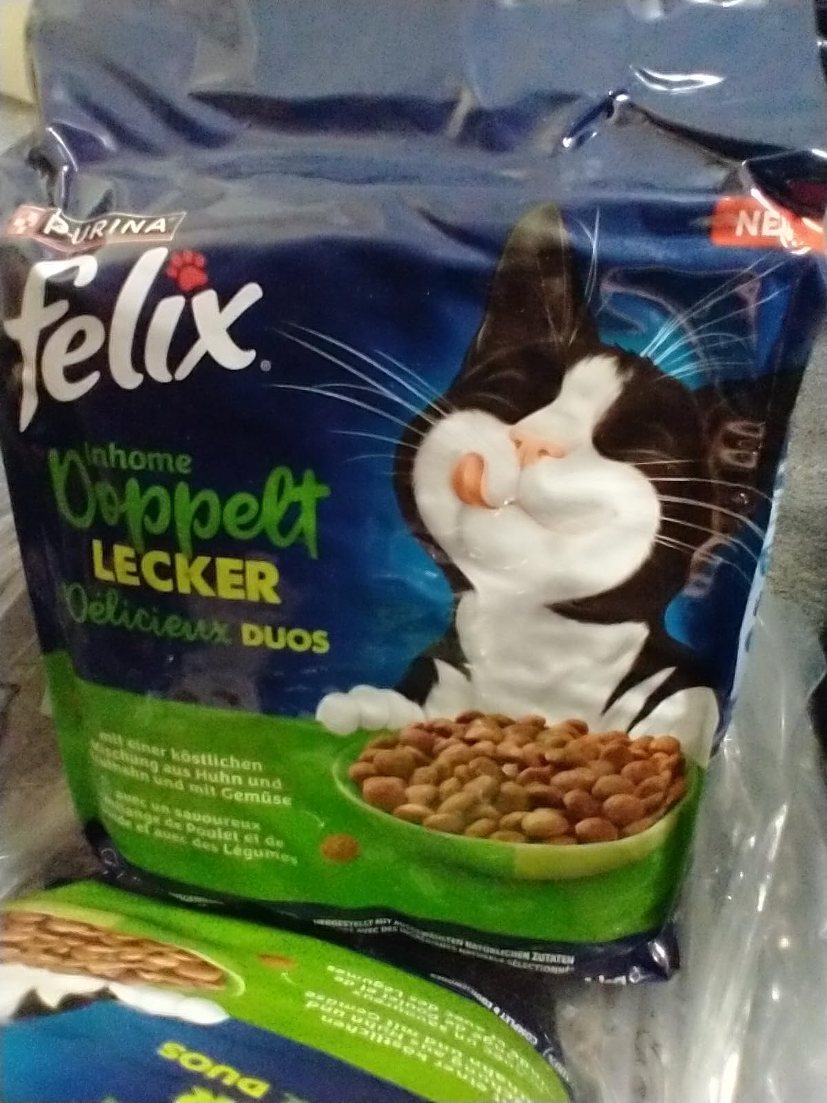 Felix Doppelt Lecker Inhome Trockenfutter Huhn 4x4kg