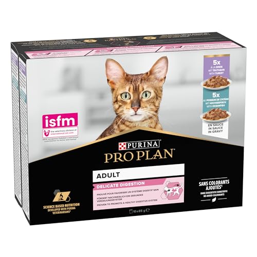 Pro Plan Delicate Nassfutter Truthahn Fisch 40x85g