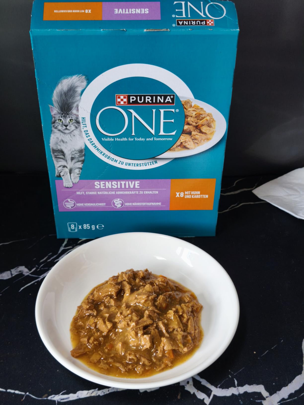 Purina One Bifensis Sensitive Nassfutter Huhn 26x85g
