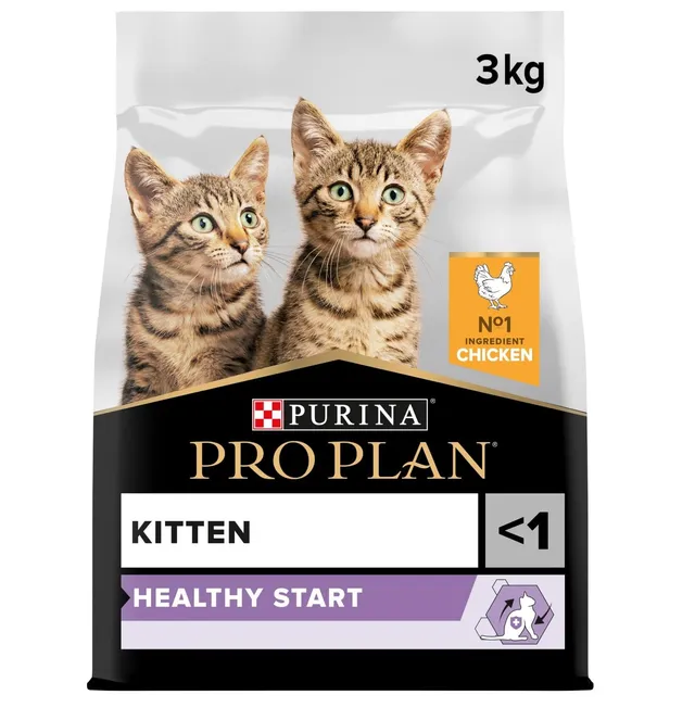 PRO PLAN Junior Hähnchen Trockenfutter 3 kg Kätzchen
