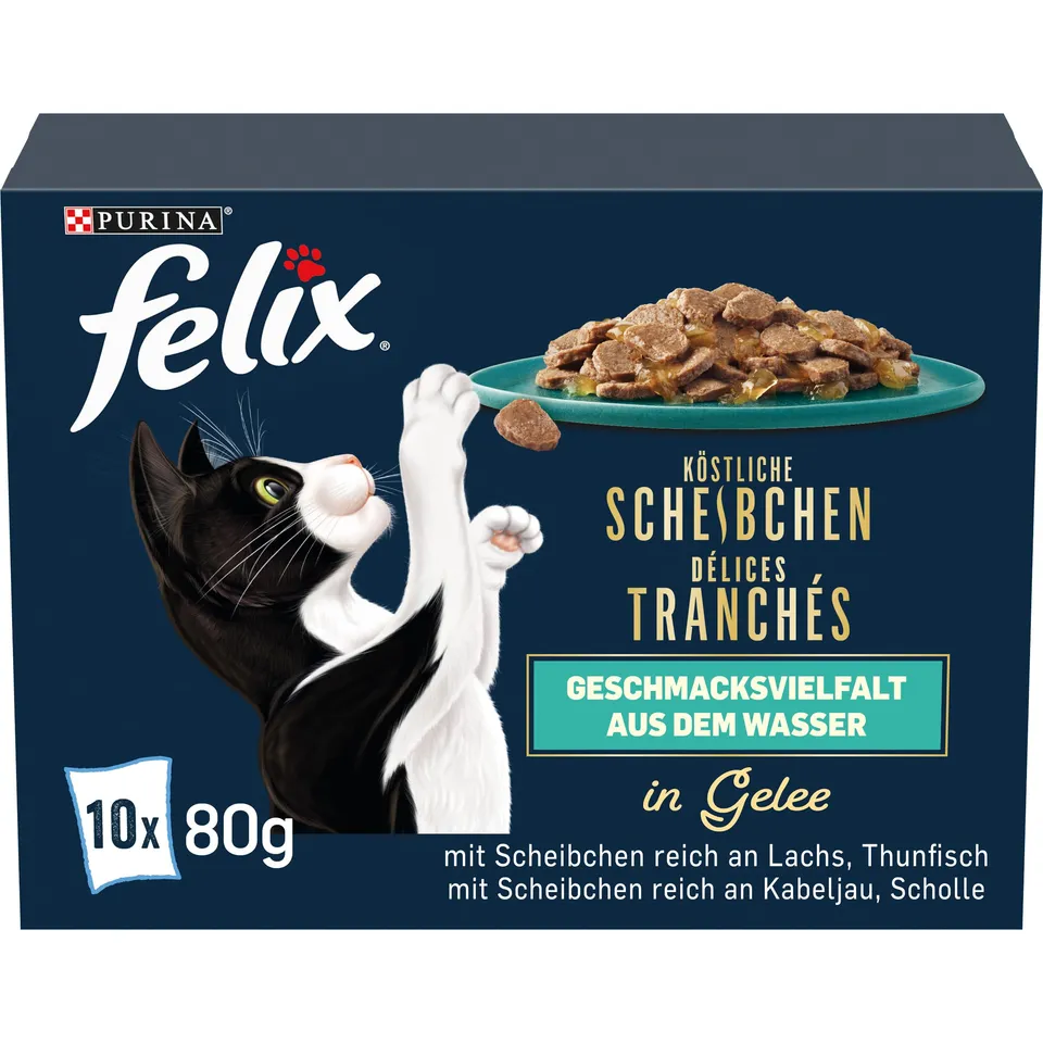 FELIX So gut wie es aussieht Scheibchen Fisch 60x80g