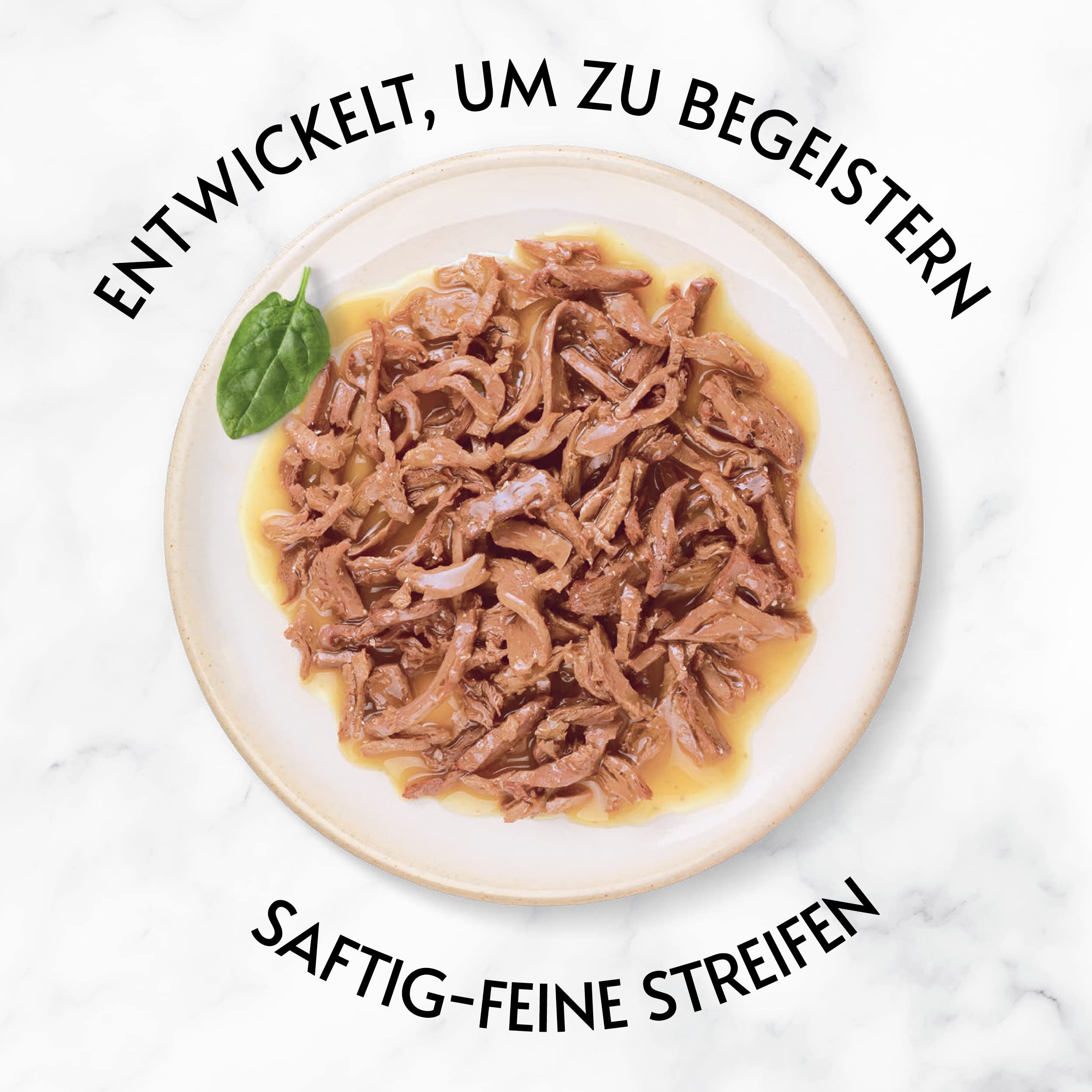 GOURMET Perle Erlesene Streifen Huhn Nassfutter 12x85g Sauce