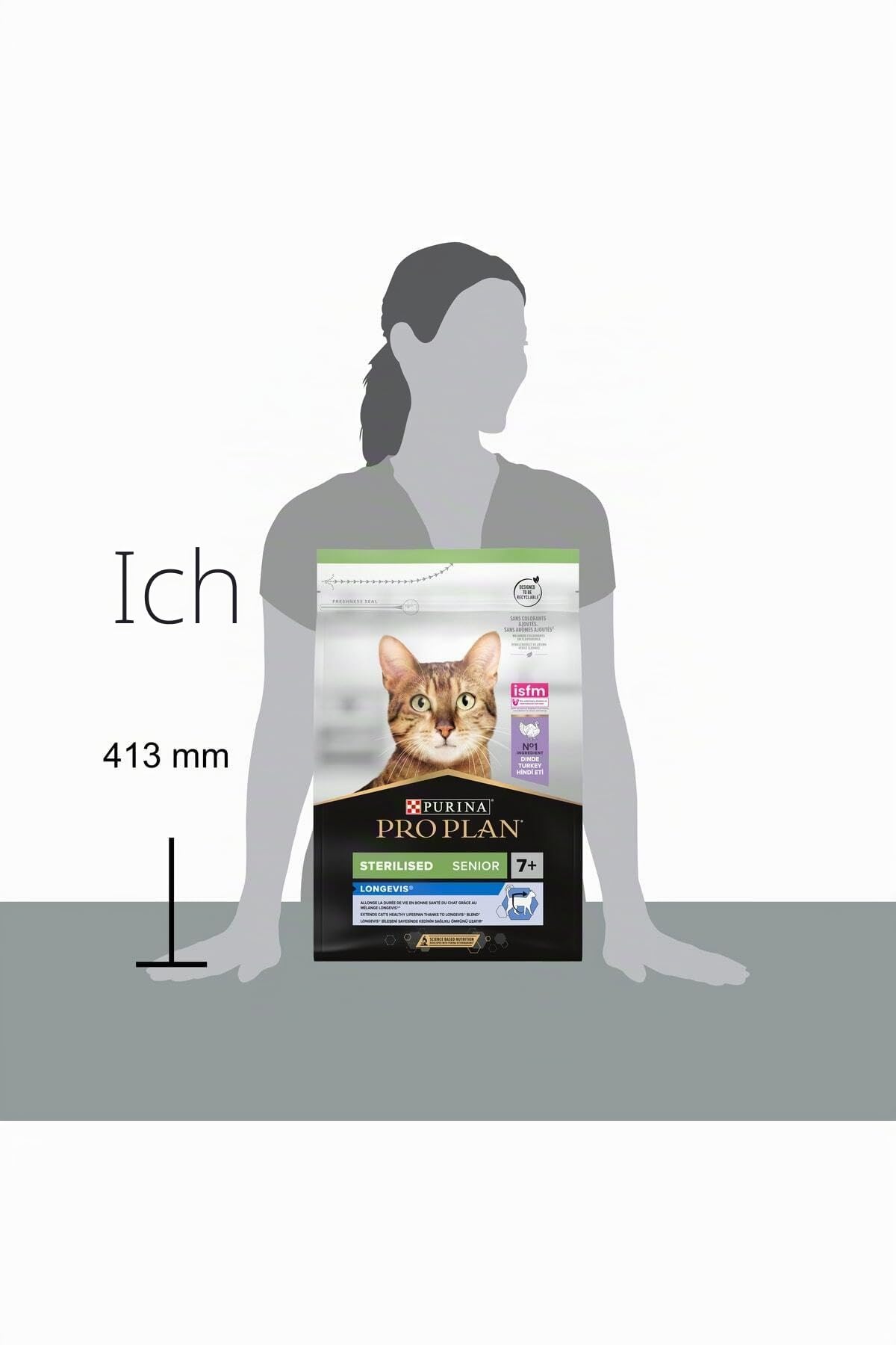 Pro Plan Sterilised 7+ Senior Truthahn Trockenfutter 4x3kg