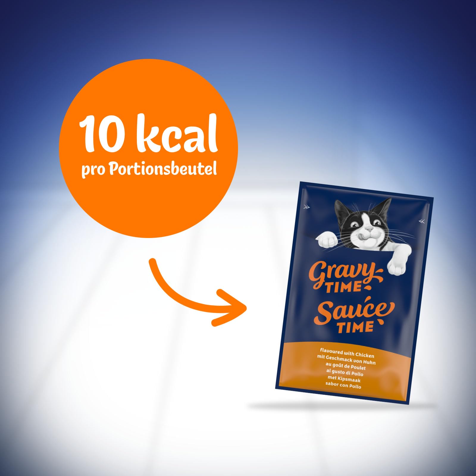 Felix Sauce Time Huhn Lachs Katzensnack 24x40g cremig