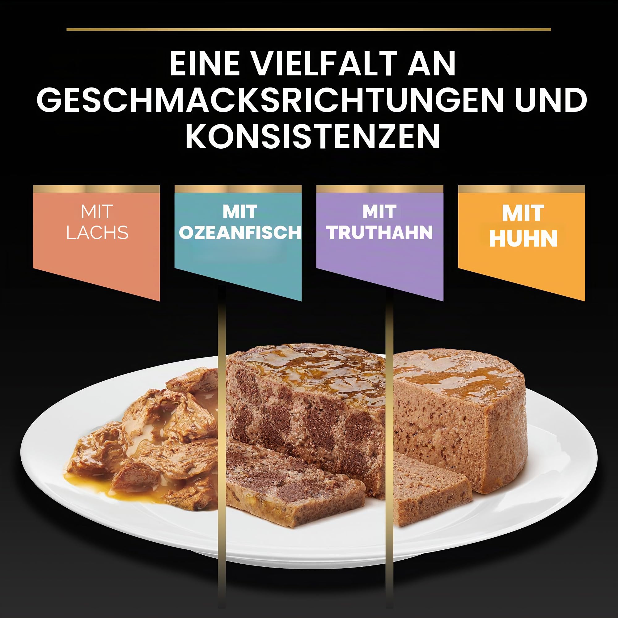 Purina Pro Plan Sterilised Nassfutter Pastete Lachs Thunfisch 12x85g