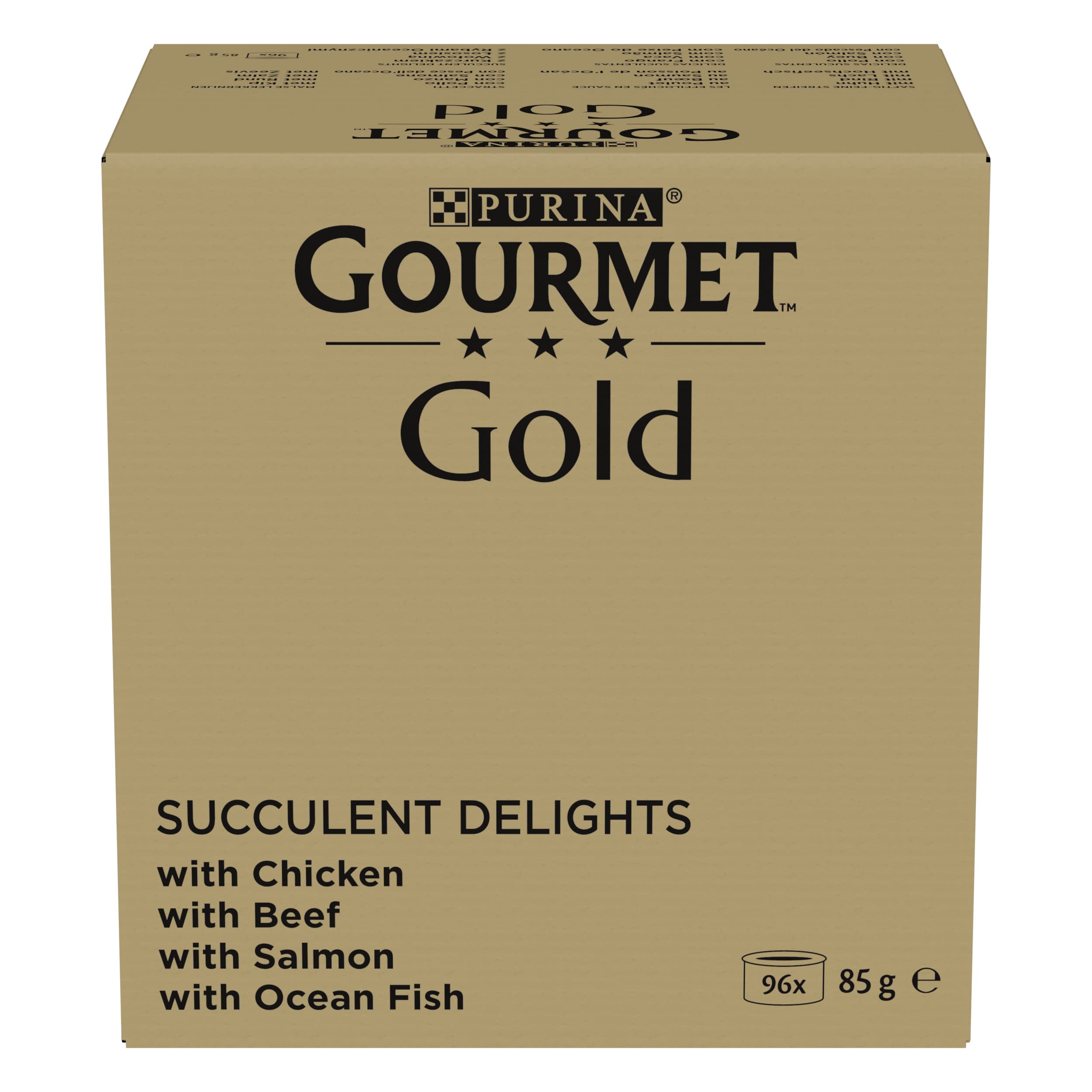 Gourmet Raffiniertes Ragout Nassfutter Mix 96x85 g