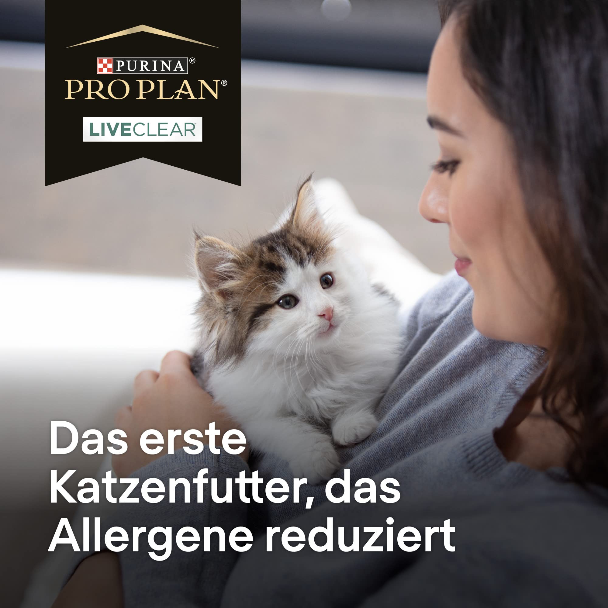 Pro Plan LiveClear Kitten Truthahn Trockenfutter 6x1,4 kg