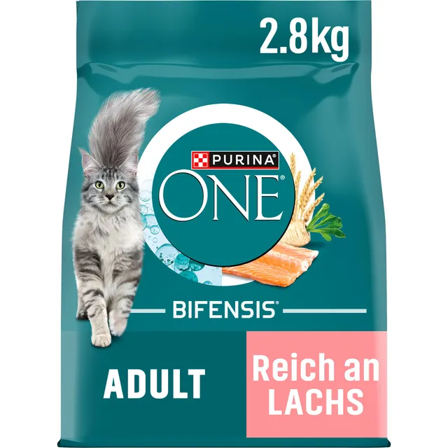 PURINA ONE BIFENSIS Adult Lachs Trockenfutter 4x2,8 kg