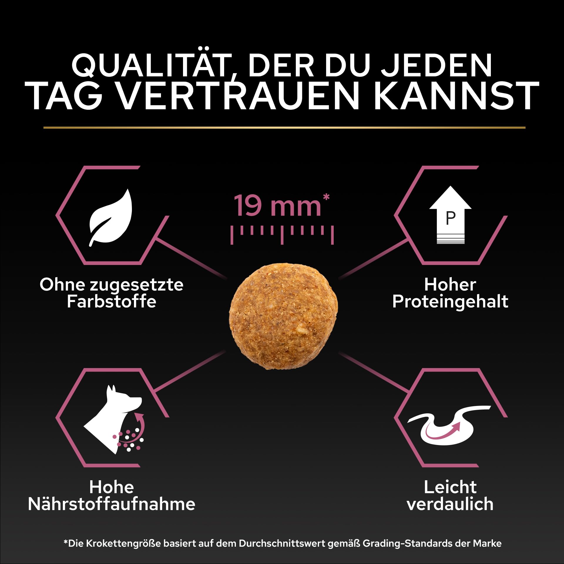 Purina Pro Plan Medium Adult Trockenfutter Lachs 10kg Haut
