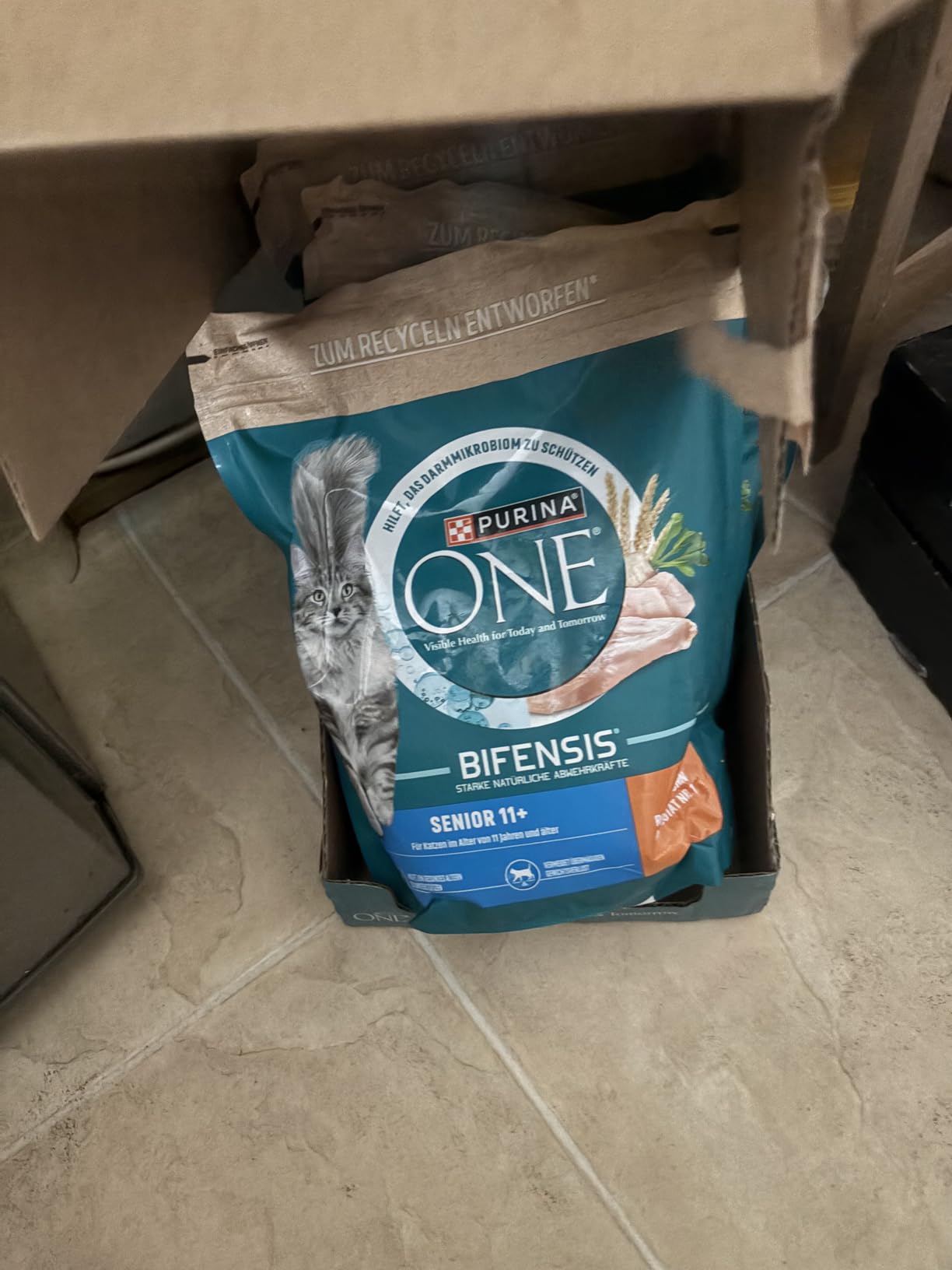 Purina One Bifensis Coat & Hairball Katzenfutter Huhn 8,4 kg