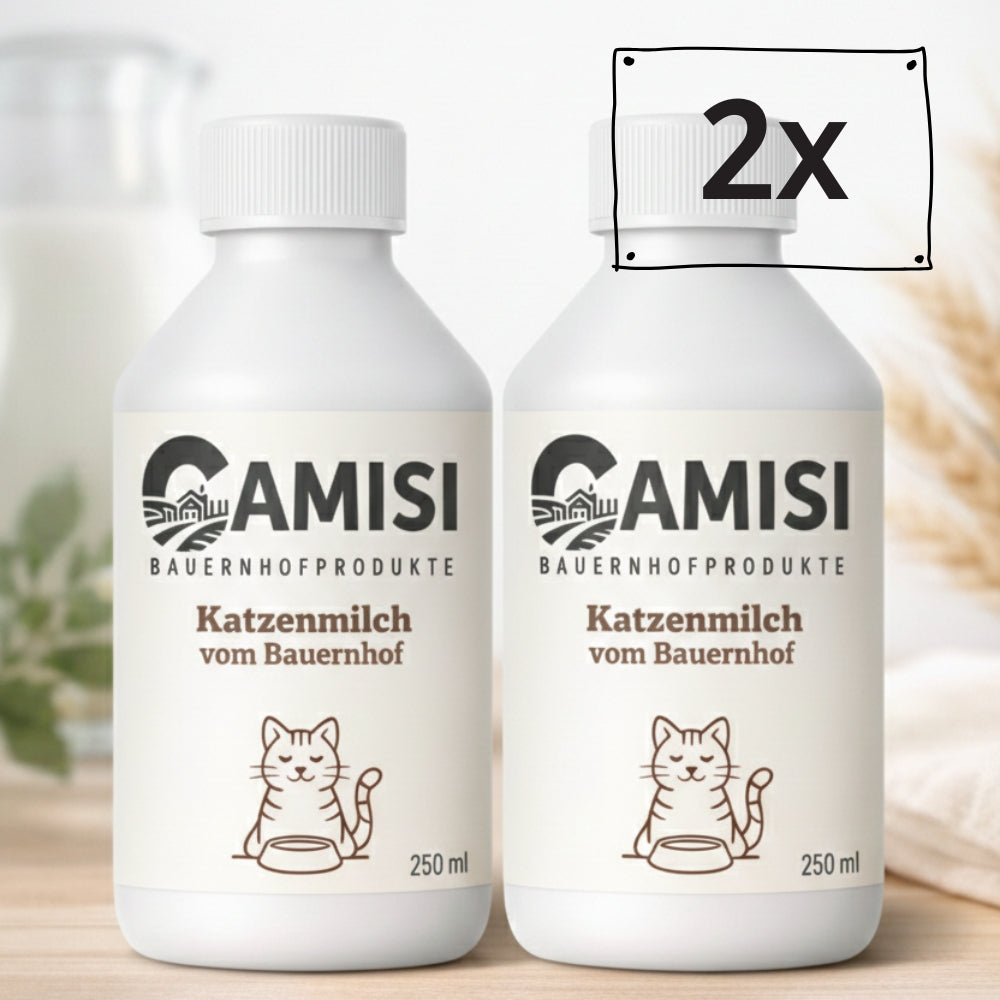 CAMISI Katzenmilch laktosereduziert Katzenmilch 4x250ml mit Taurin