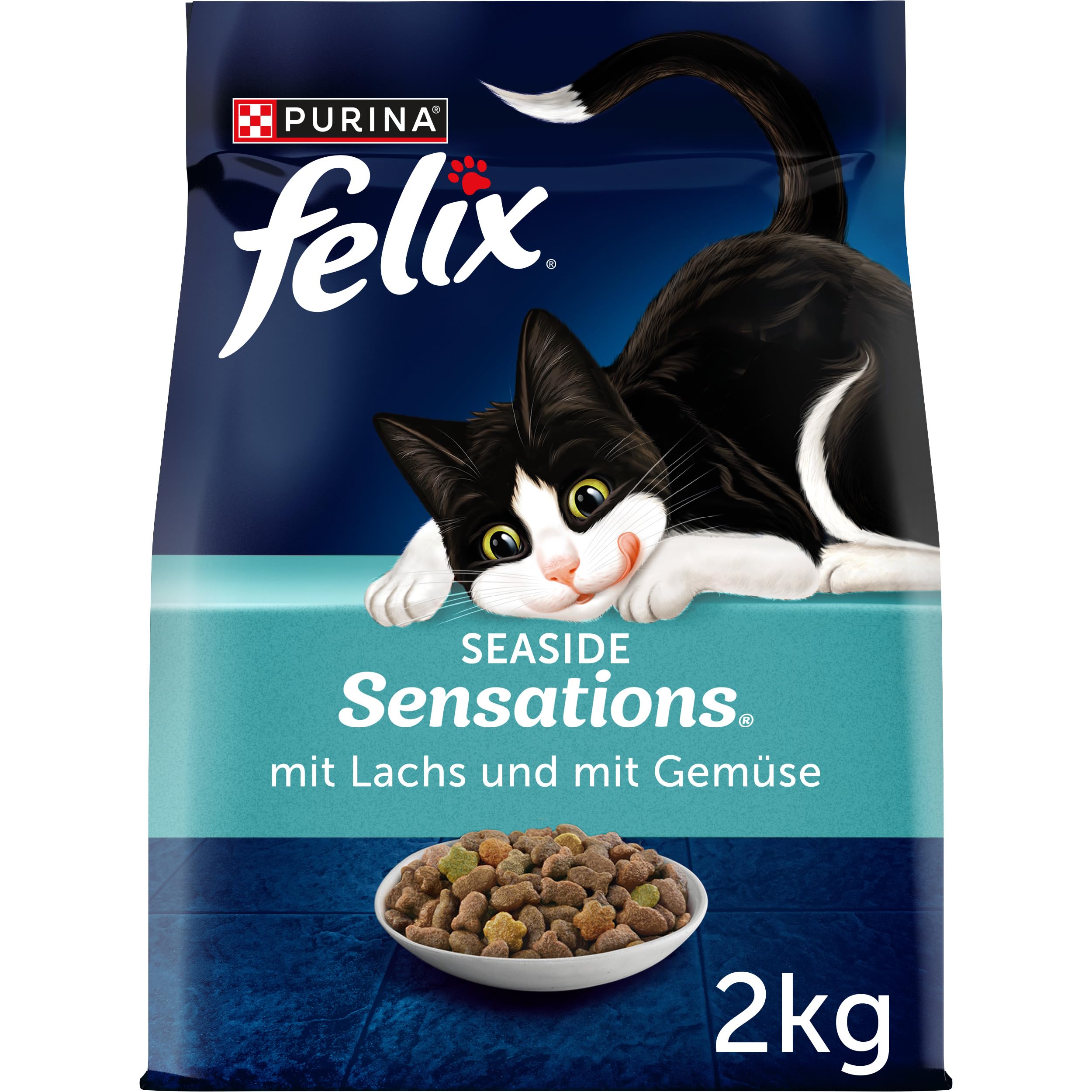 Felix Seaside Sensations Trockenfutter Lachs 6x2 kg