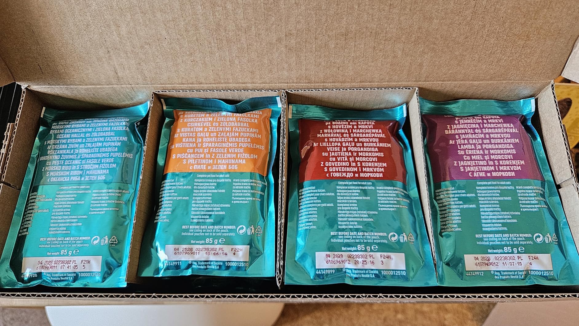 PURINA ONE BIFENSIS Mix Nassfutter Sauce 60x85g