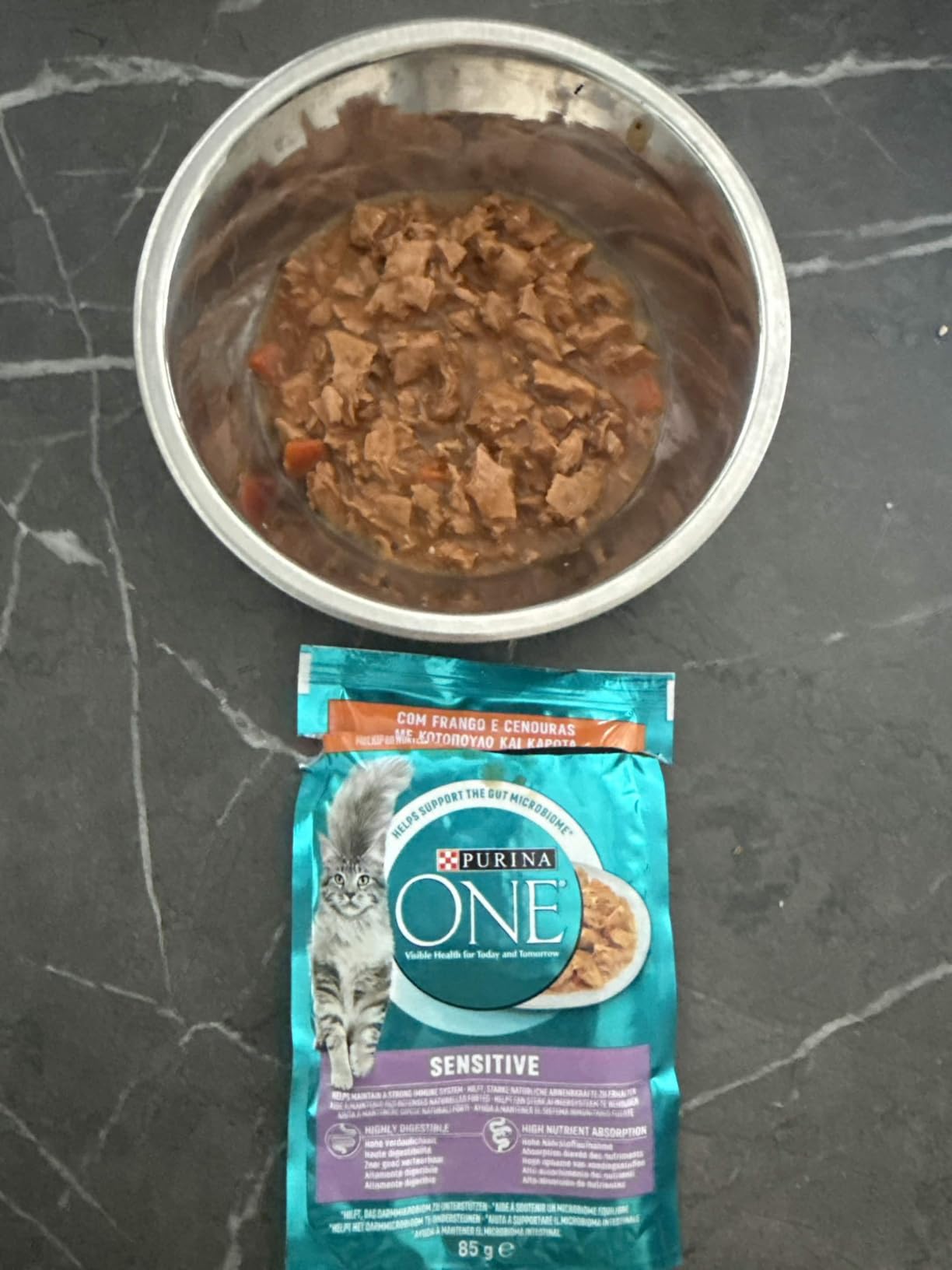 Purina One Bifensis Sensitive Nassfutter Huhn 26x85g