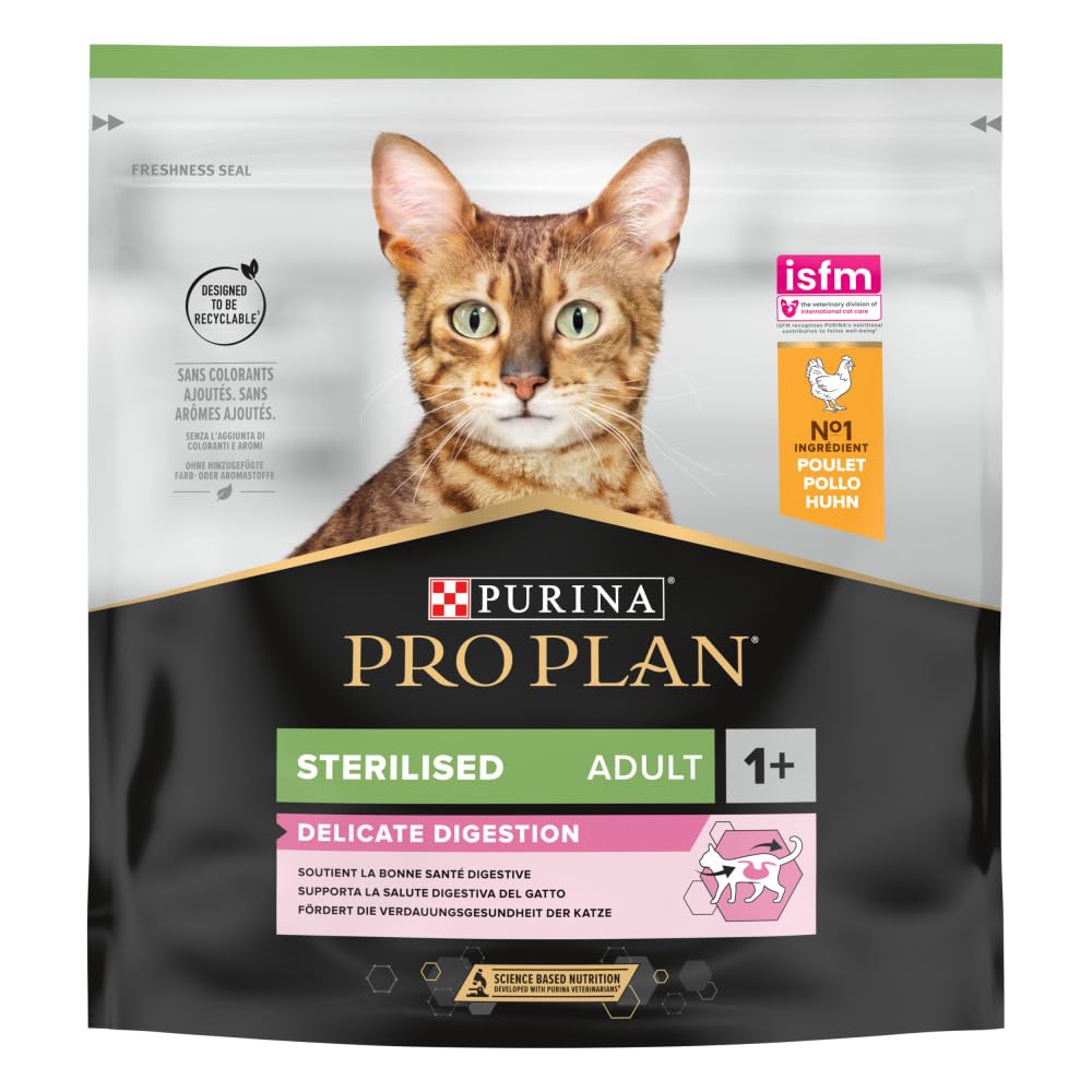 PRO PLAN Sterilised Delicate Huhn Trockenfutter 10 kg kastriert