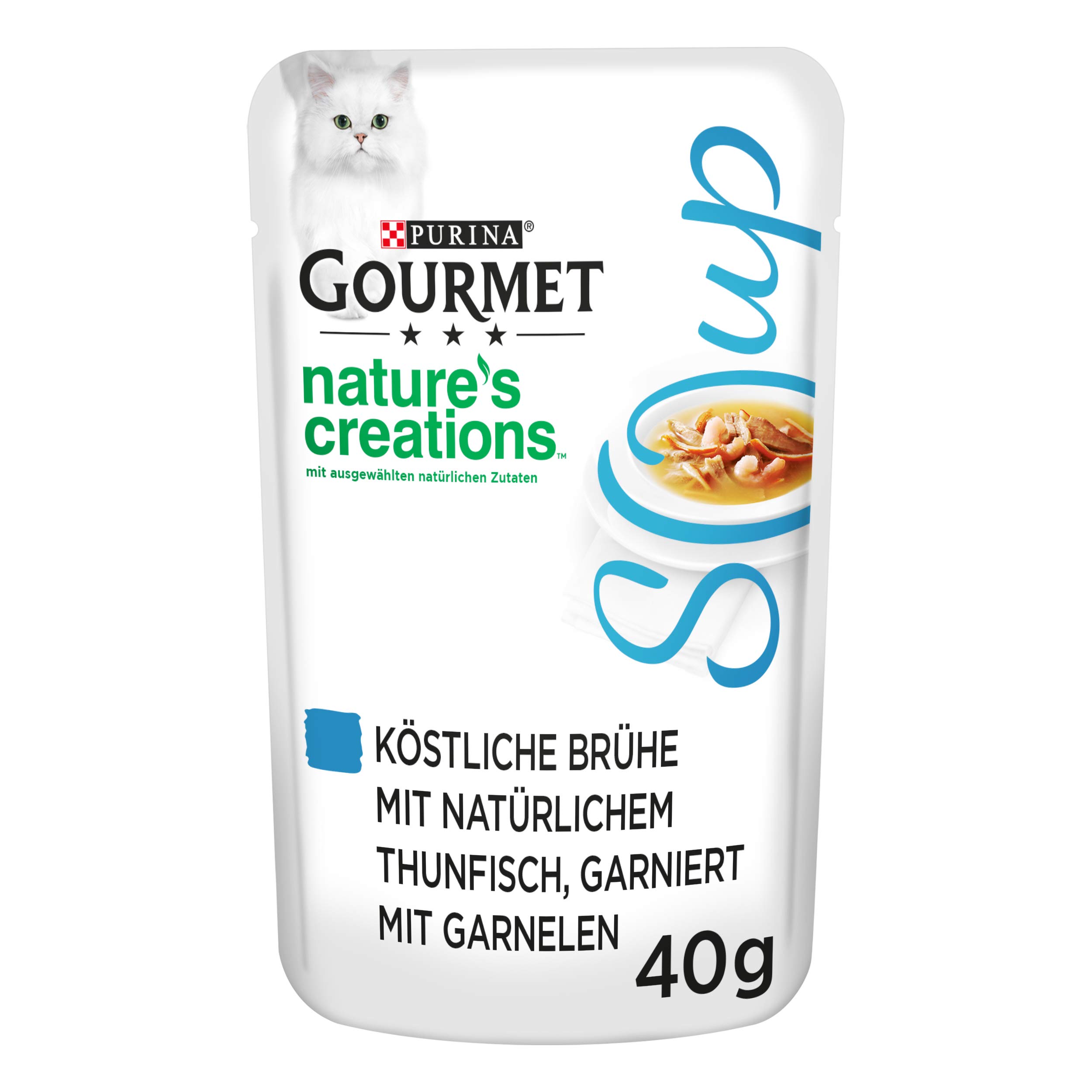 Gourmet Crystal Soup Huhn Katzensuppe 32x40g natürlich