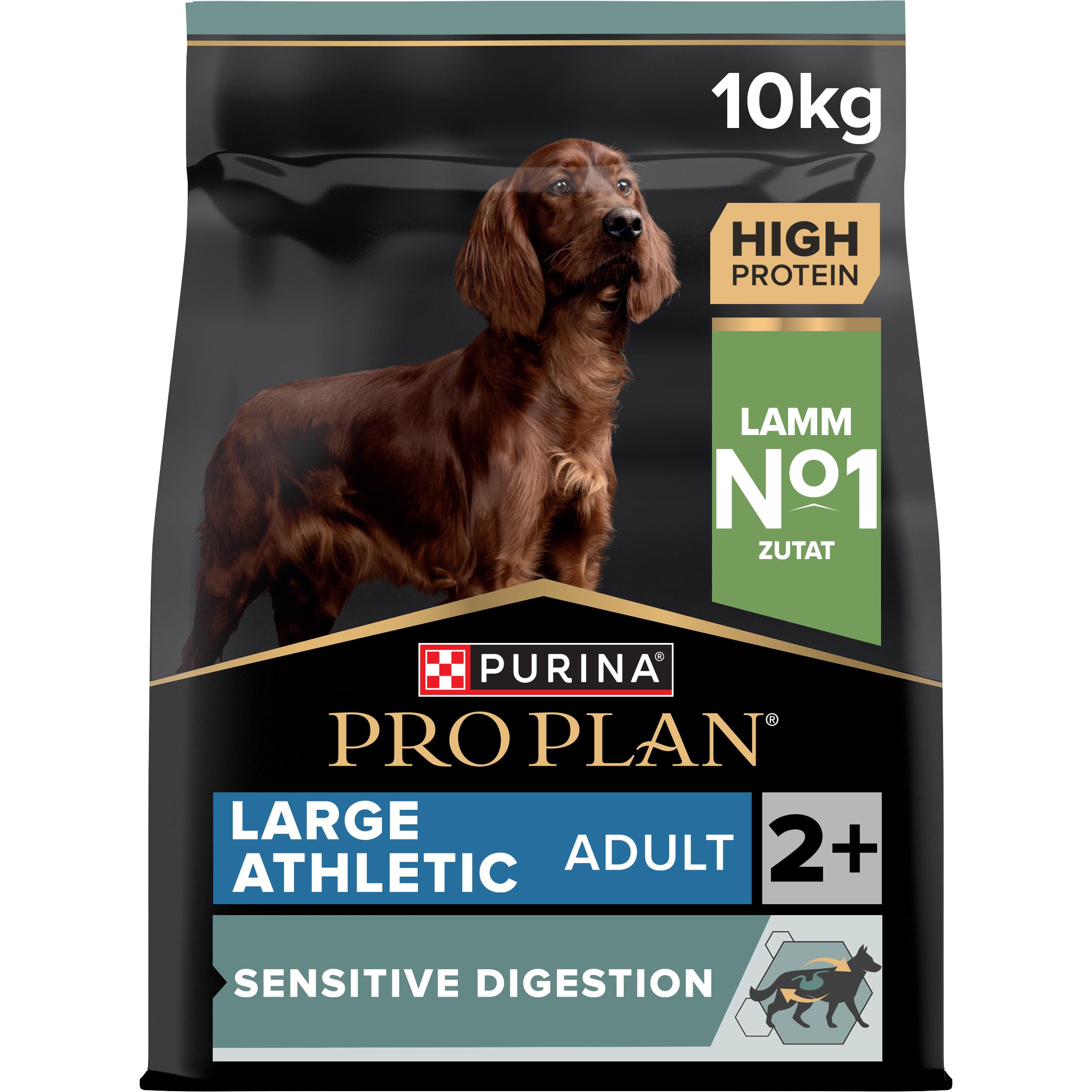 Pro Plan Large Athletic Adult Sensitive Digestion Hundefutter Lamm 10kg
