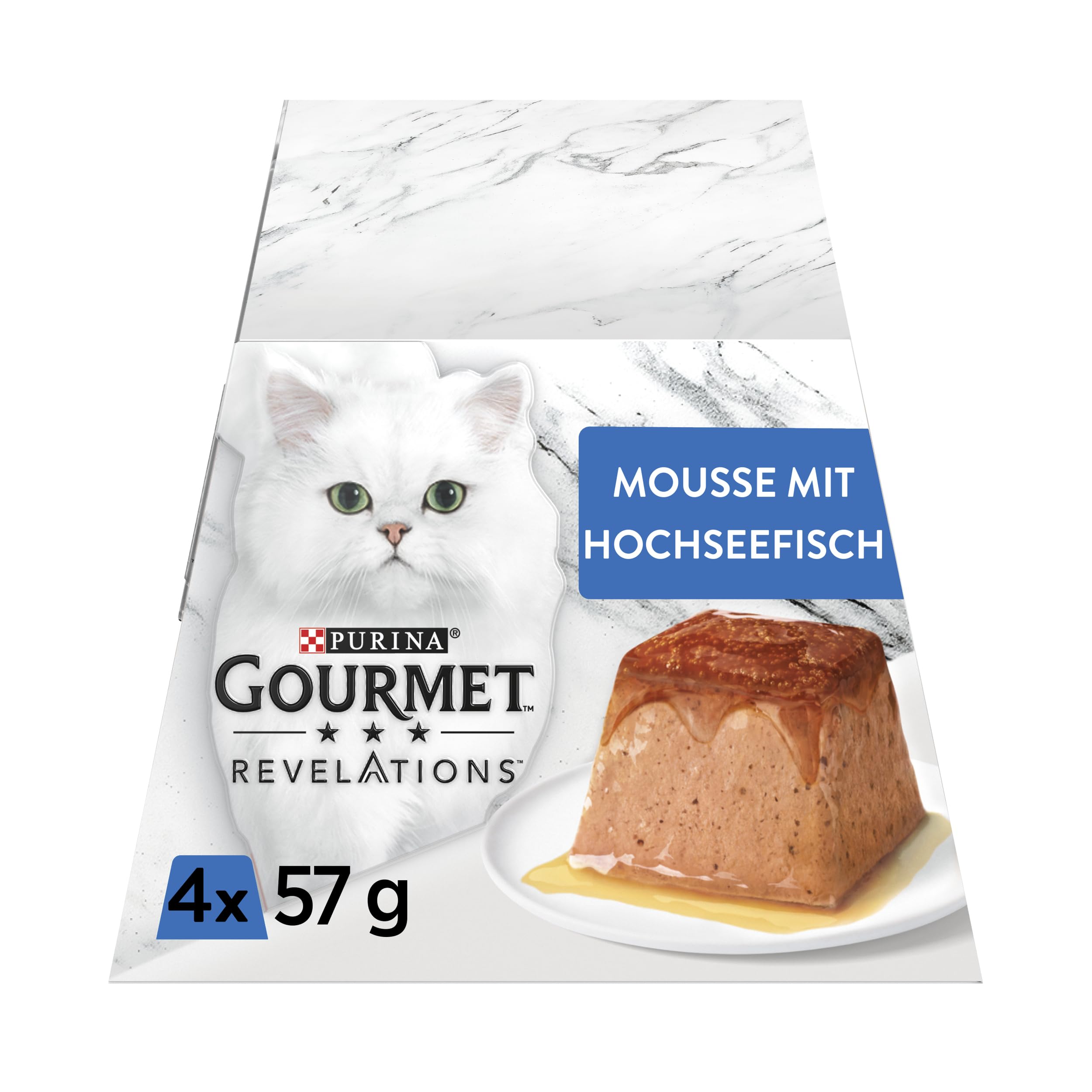 Gourmet Perle Revelations Mousse Katzenfutter Hochseefisch 1er Pack
