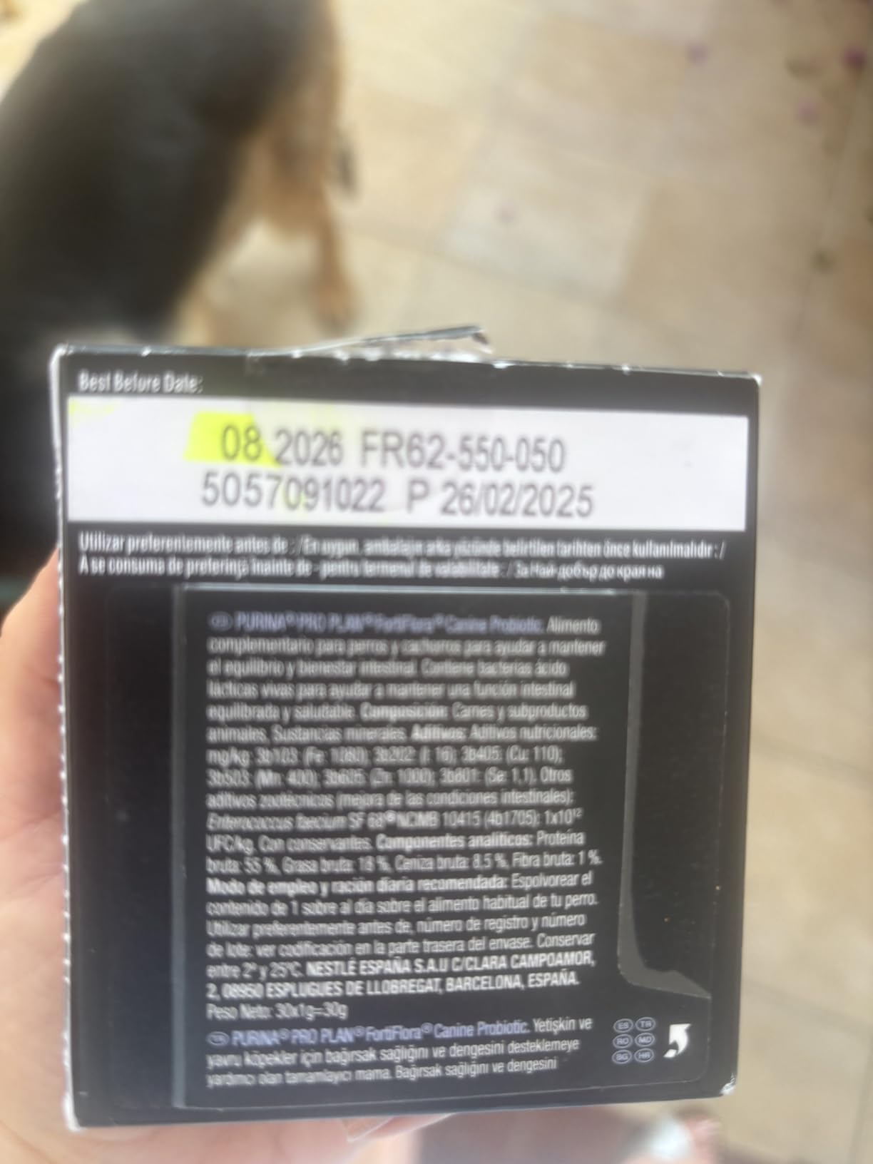 Pro Plan Forti Flora Ergänzungsfutter Hund 30x1 g