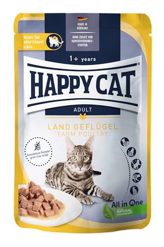 Happy Cat Culinary Meat Sauce Nassfutter Geflügel 85g