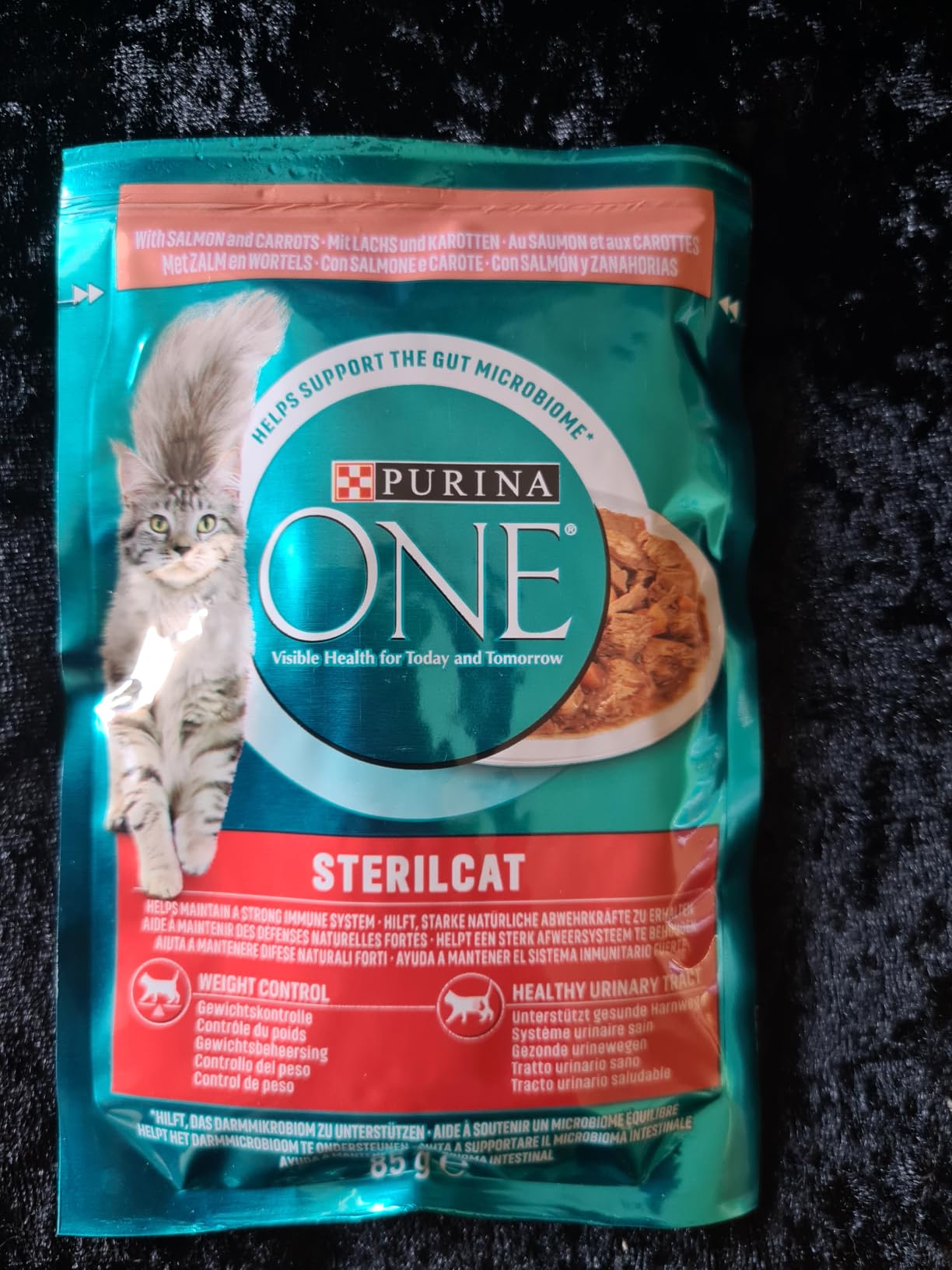 PURINA ONE BIFENSIS Huhn Bohnen Nassfutter 80x85g