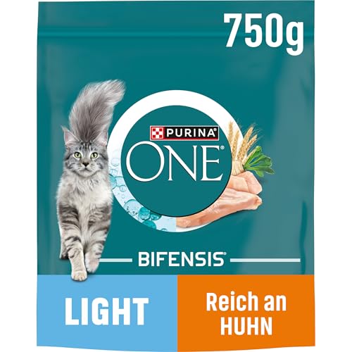 PURINA ONE Bifensis Light Trockenfutter Huhn 6x750g Gewicht