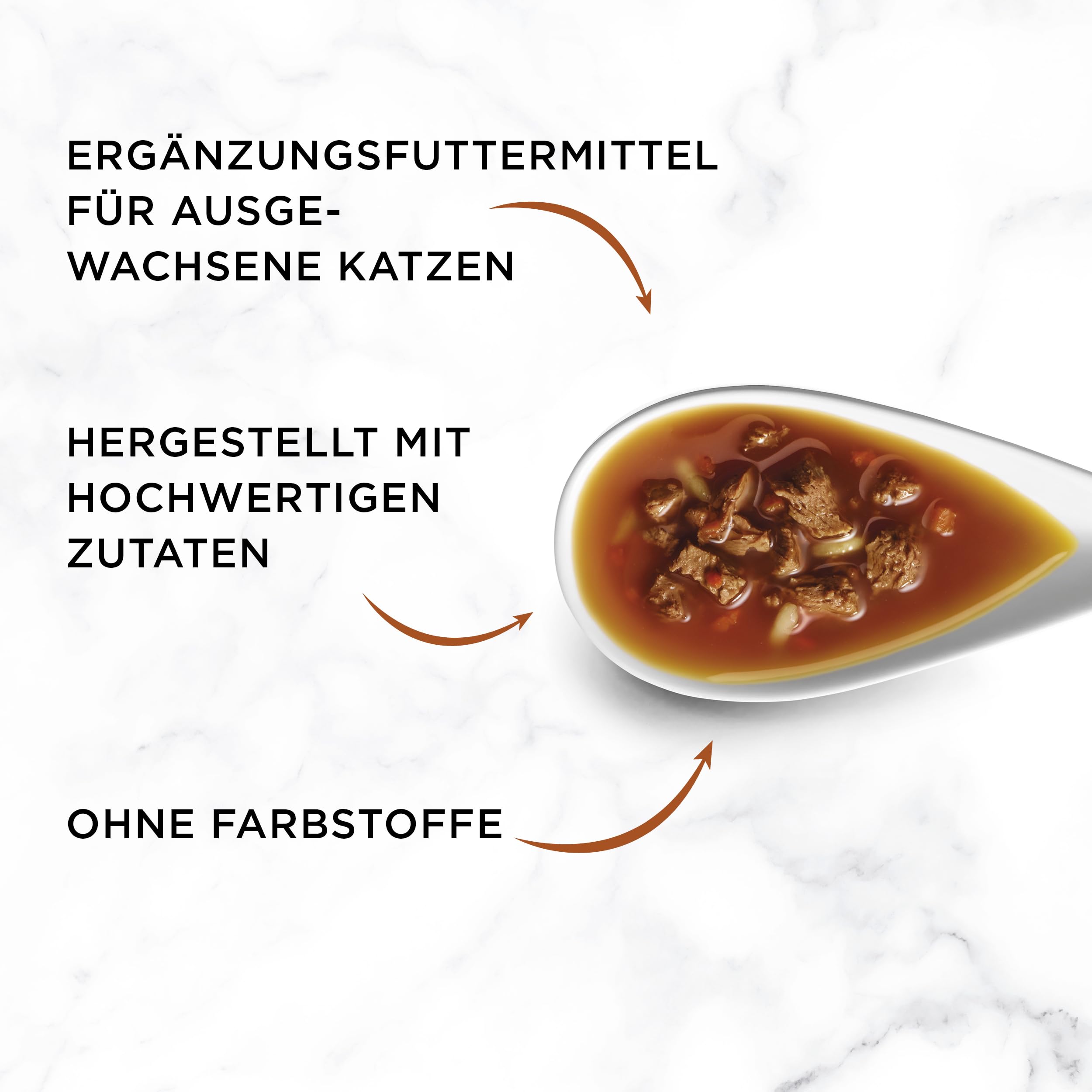 Gourmet Perle Soup Royale Katzensuppe Lachs 24x45g