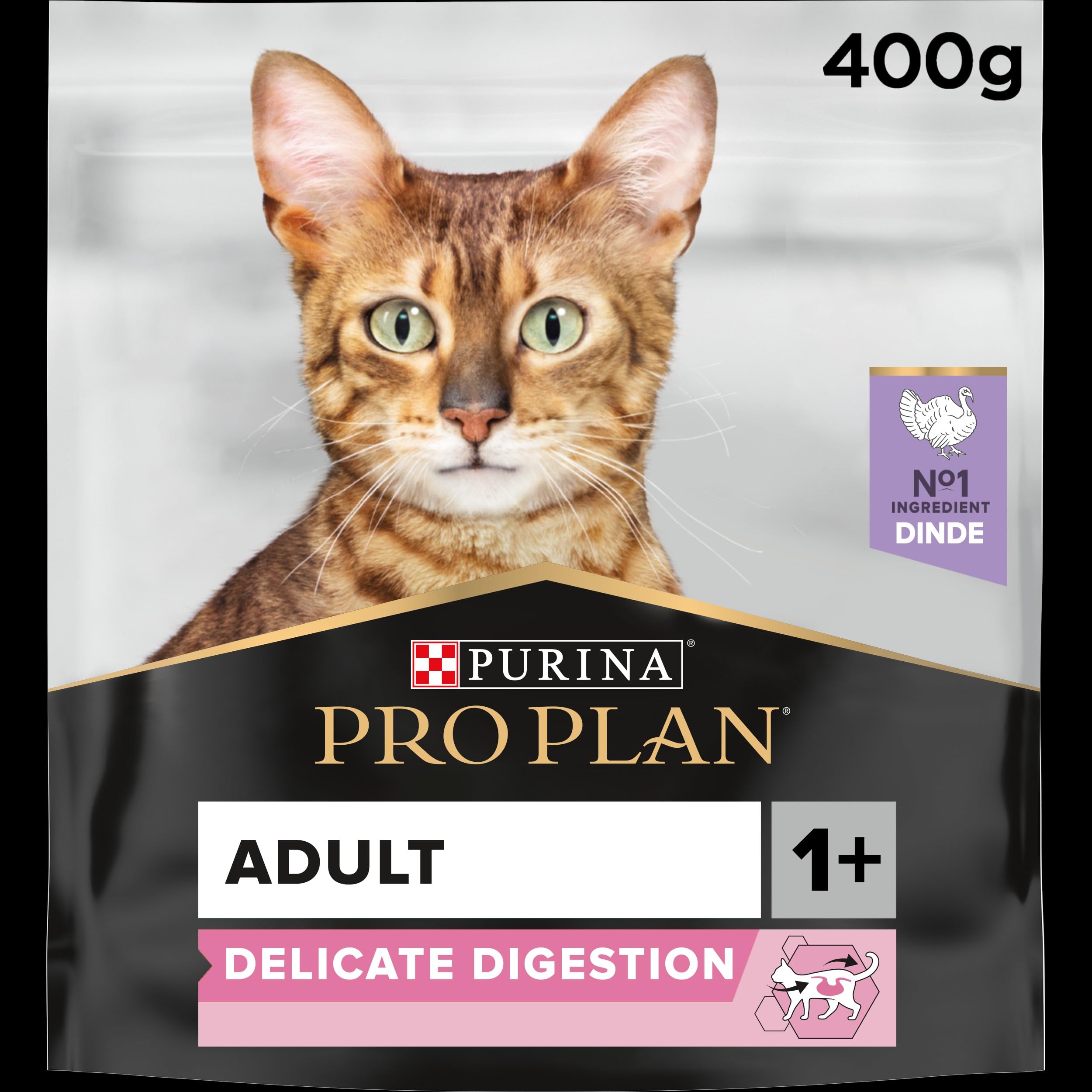 Pro Plan Delicate Digestion Truthahn Trockenfutter 2x400 g