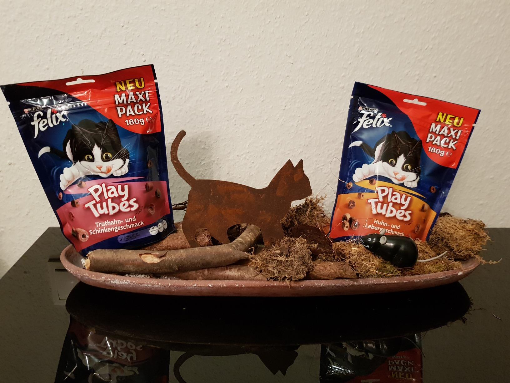 Felix Play Tubes Leckerli Huhn-Leber 5x180 g
