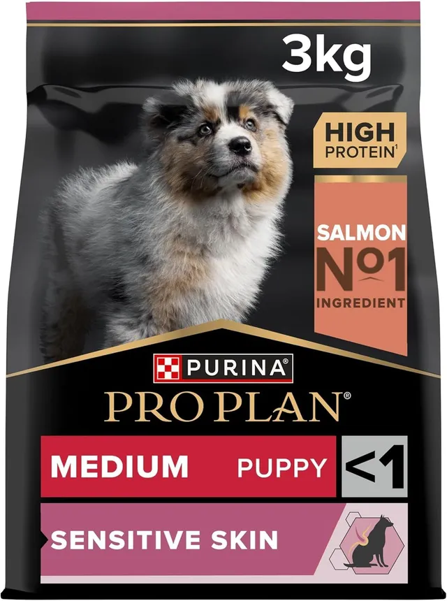 Pro Plan Medium Puppy Sensitive Skin Hundefutter 3kg Lachs