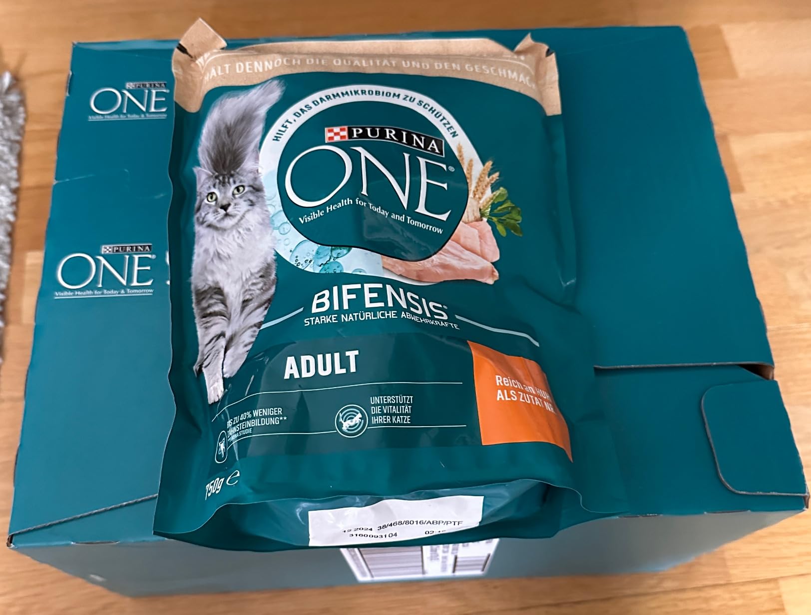 PURINA ONE BIFENSIS Adult Trockenfutter Huhn 6x750g
