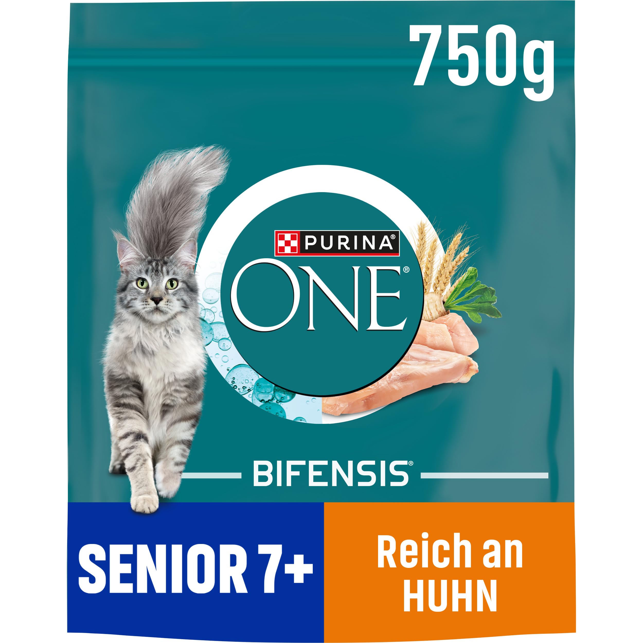 PURINA ONE BIFENSIS Trockenfutter Huhn Senior 7+ 8,4kg