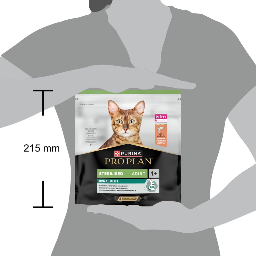 Pro Plan Sterilised Adult 1+ Renal Plus Trockenfutter Lachs 400g