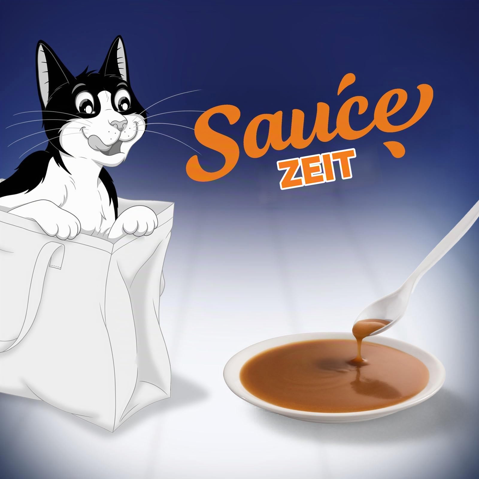Felix Sauce Time Huhn Lachs Katzensnack 24x40g cremig