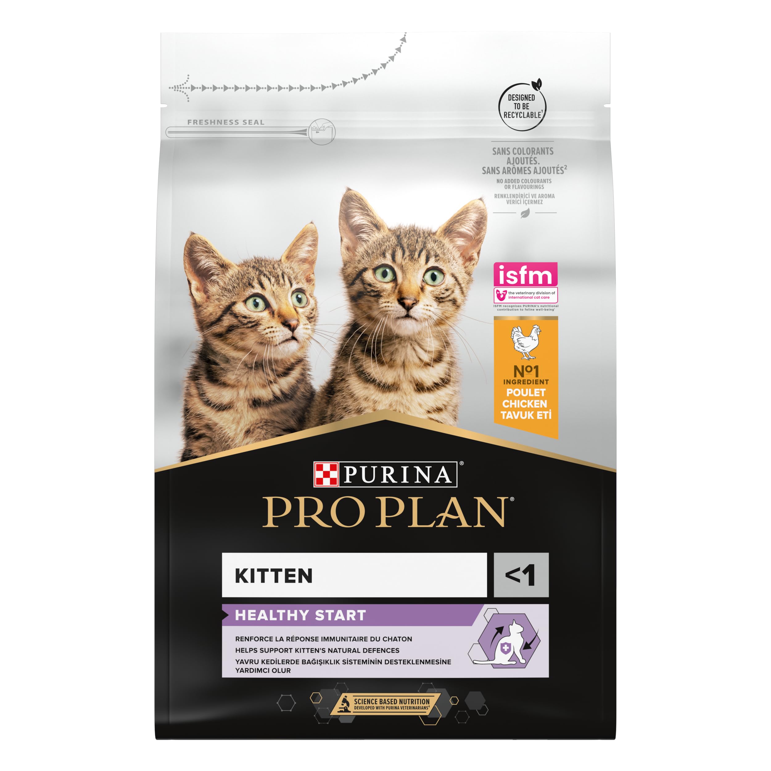 PRO PLAN Junior Hähnchen Trockenfutter 3 kg Kätzchen