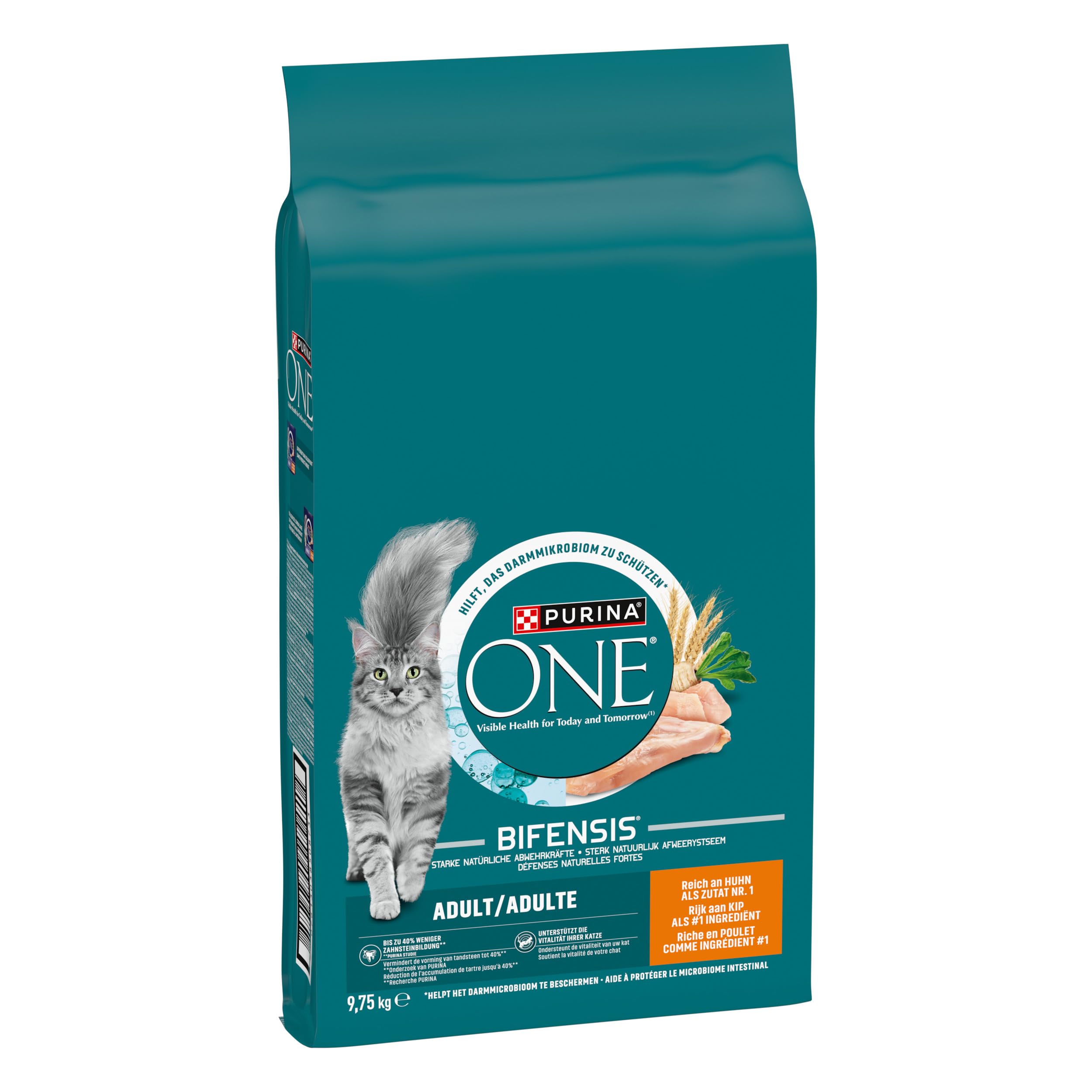 Purina One Bifensis Adult Trockenfutter Huhn 9,75kg