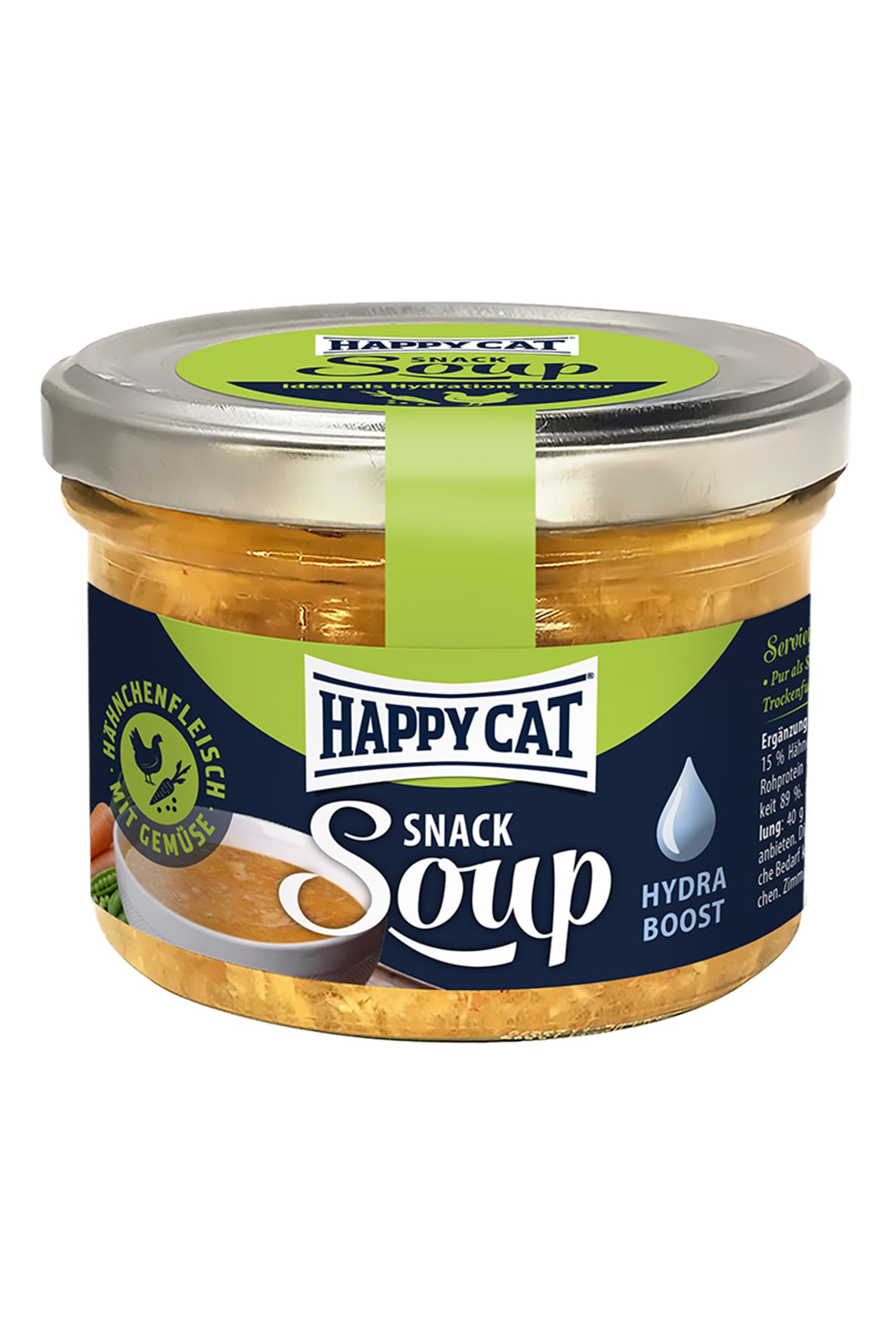 Happy Cat Culinary Katzensuppe Huhn Gemüse 6x190 ml