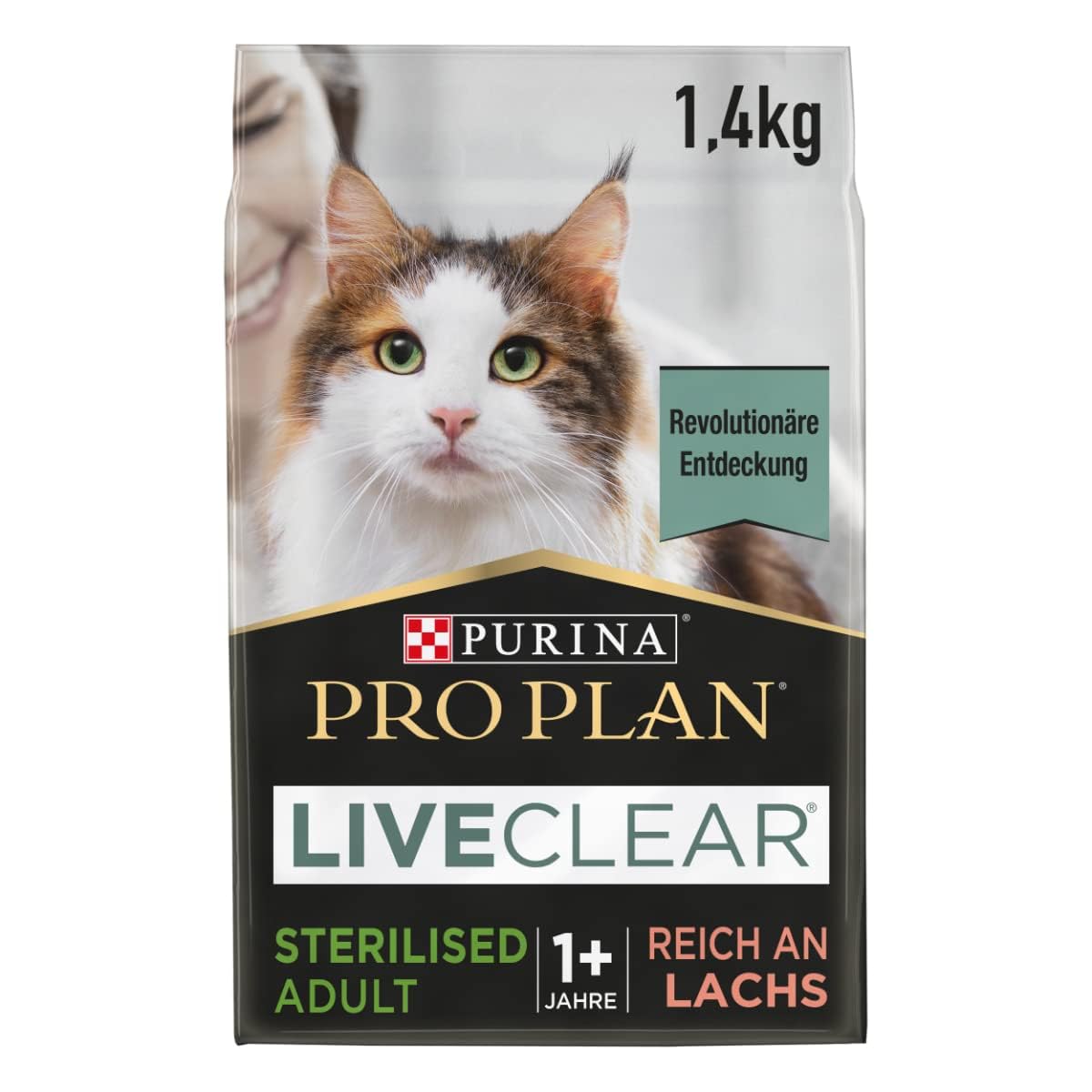 PRO PLAN LiveClear Sterilised Adult Trockenfutter Lachs 6x1,4kg