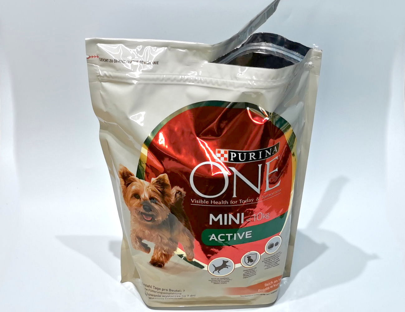 PURINA ONE Mini Small Active Huhn Hundetrockenfutter 2kg