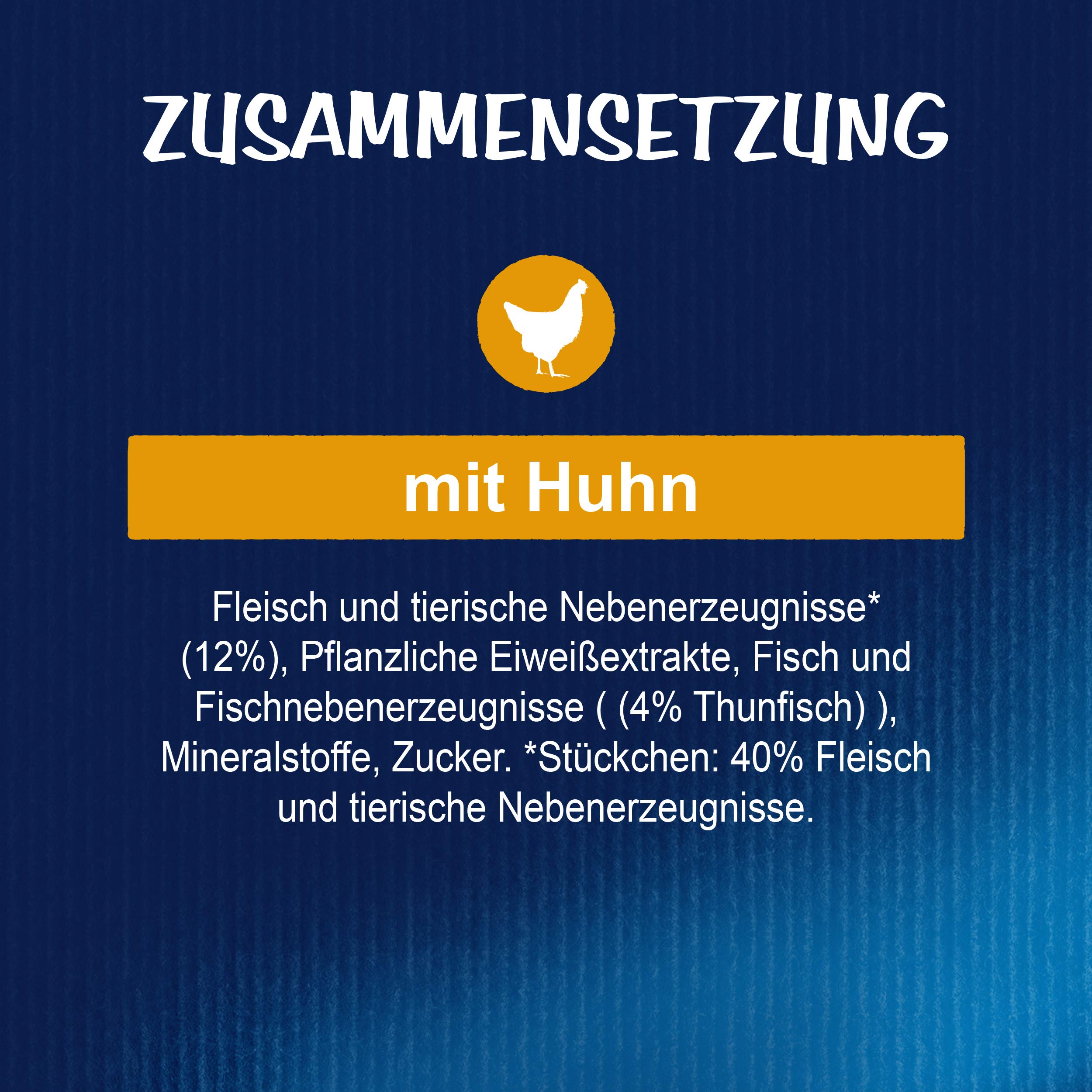 Felix So gut wie es aussieht Nassfutter Huhn Rind 48x85g