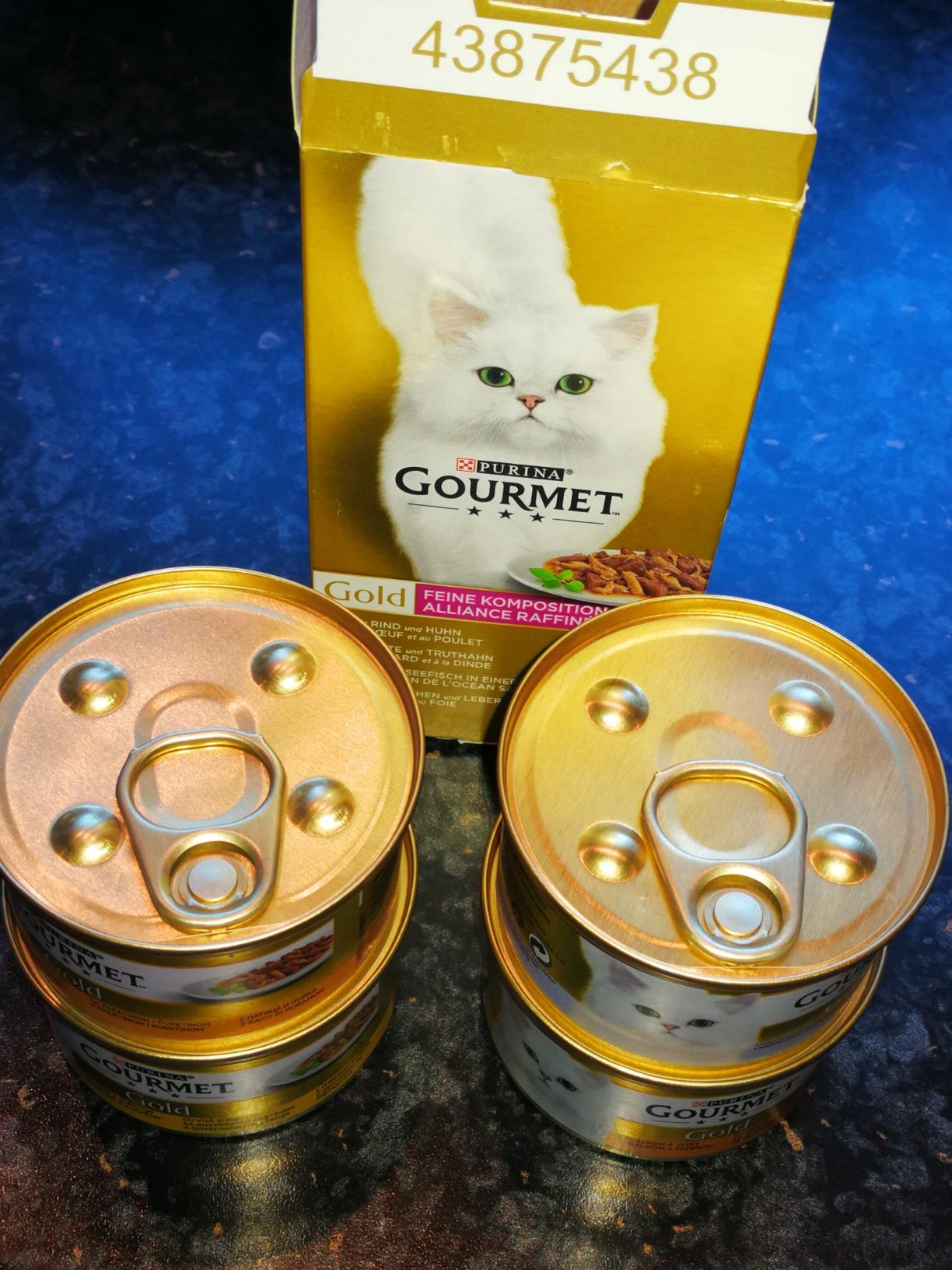 GOURMET Perle Duetto Sorten-Mix Nassfutter 48x85g