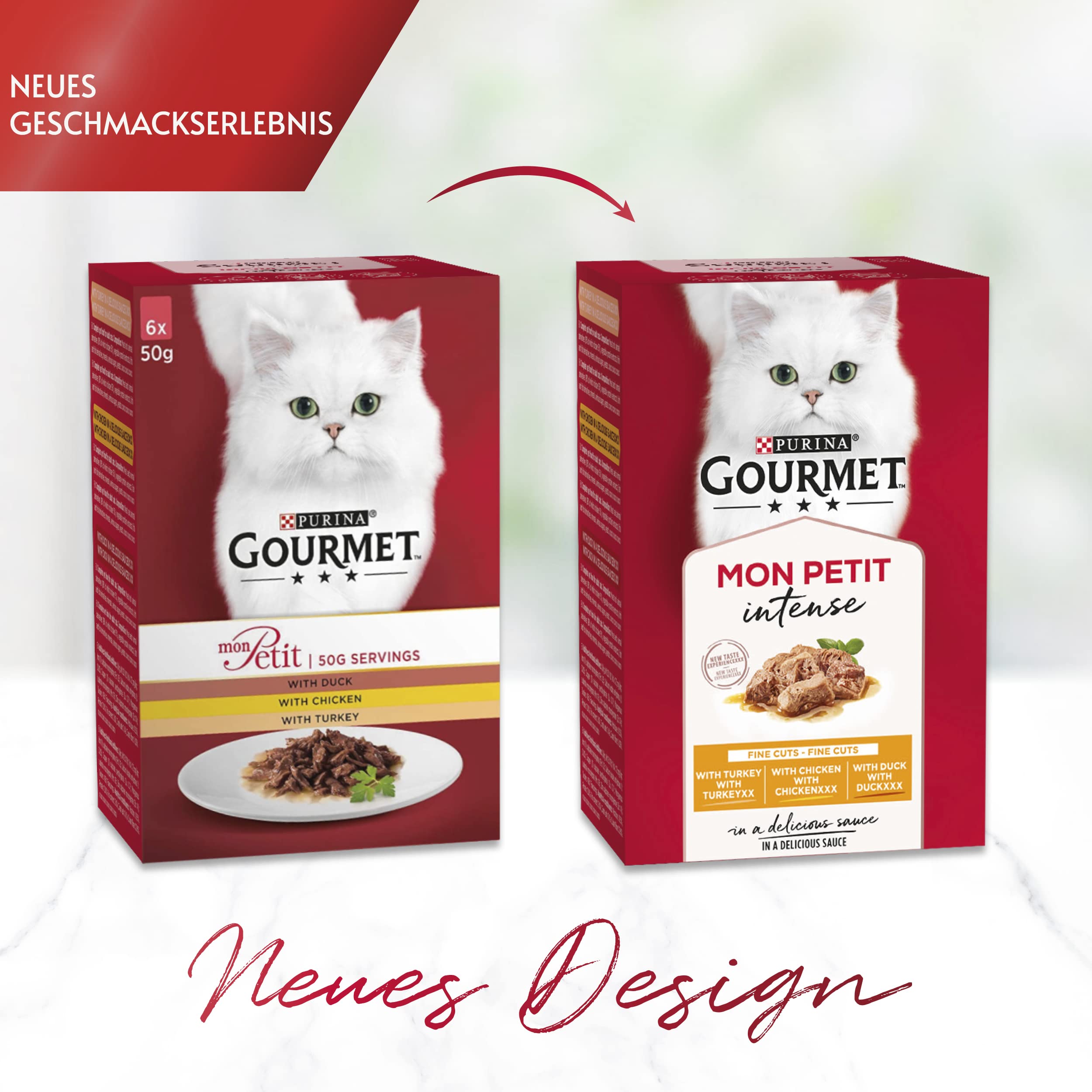 Gourmet Perle Duetto Nassfutter Fisch 48x50g