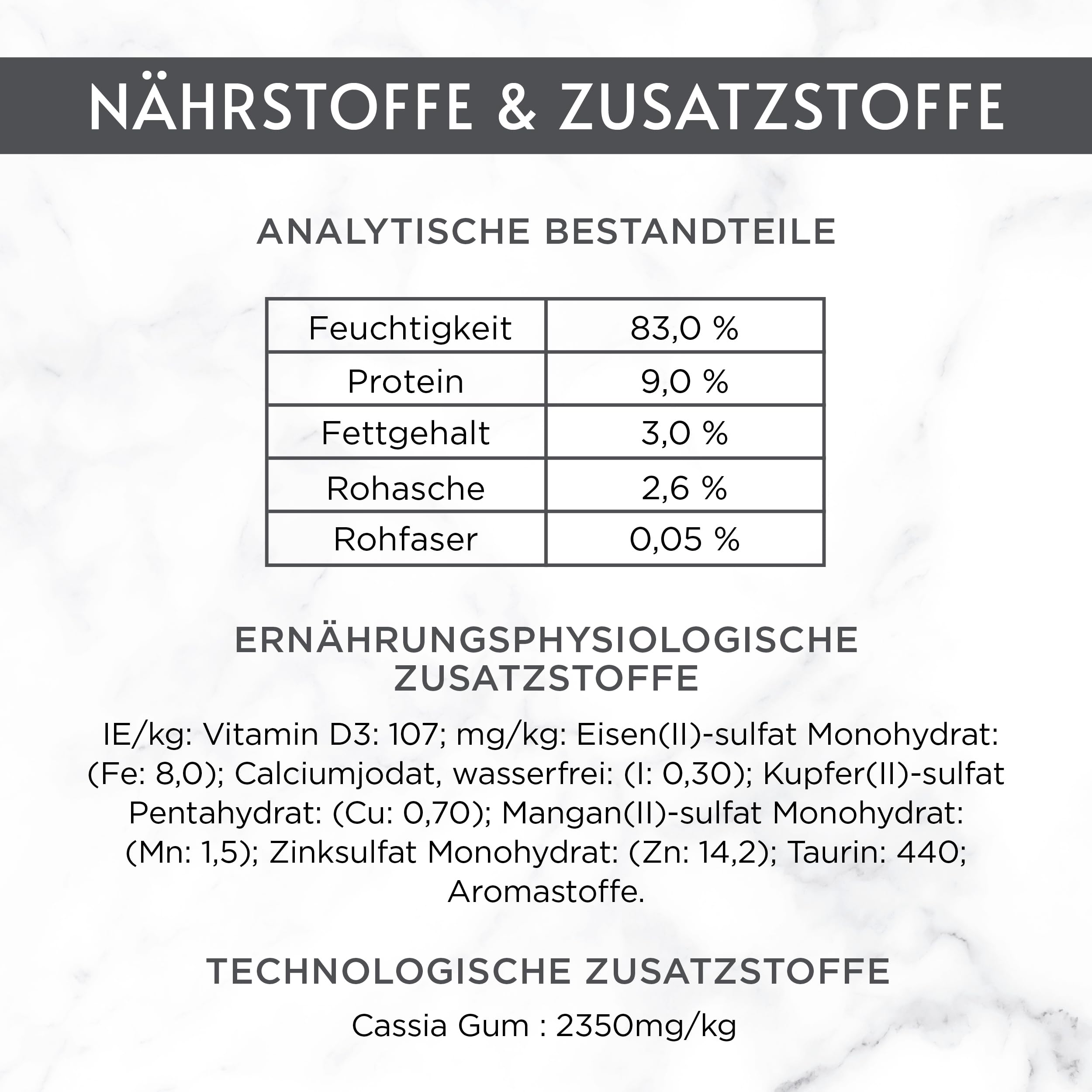 Gourmet Perle Genuss in Gelée Nassfutter Huhn 6x57g