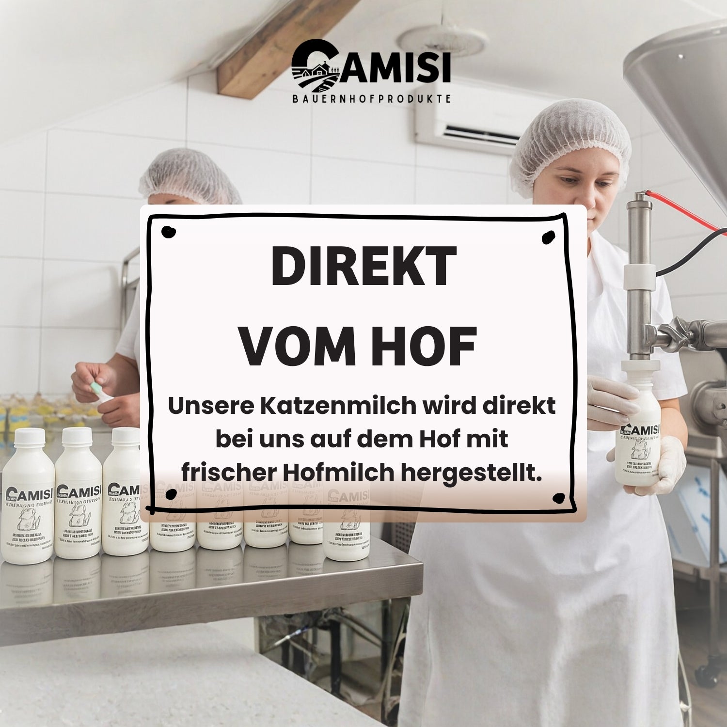 CAMISI Katzenmilch laktosereduziert Katzenmilch 4x250ml mit Taurin