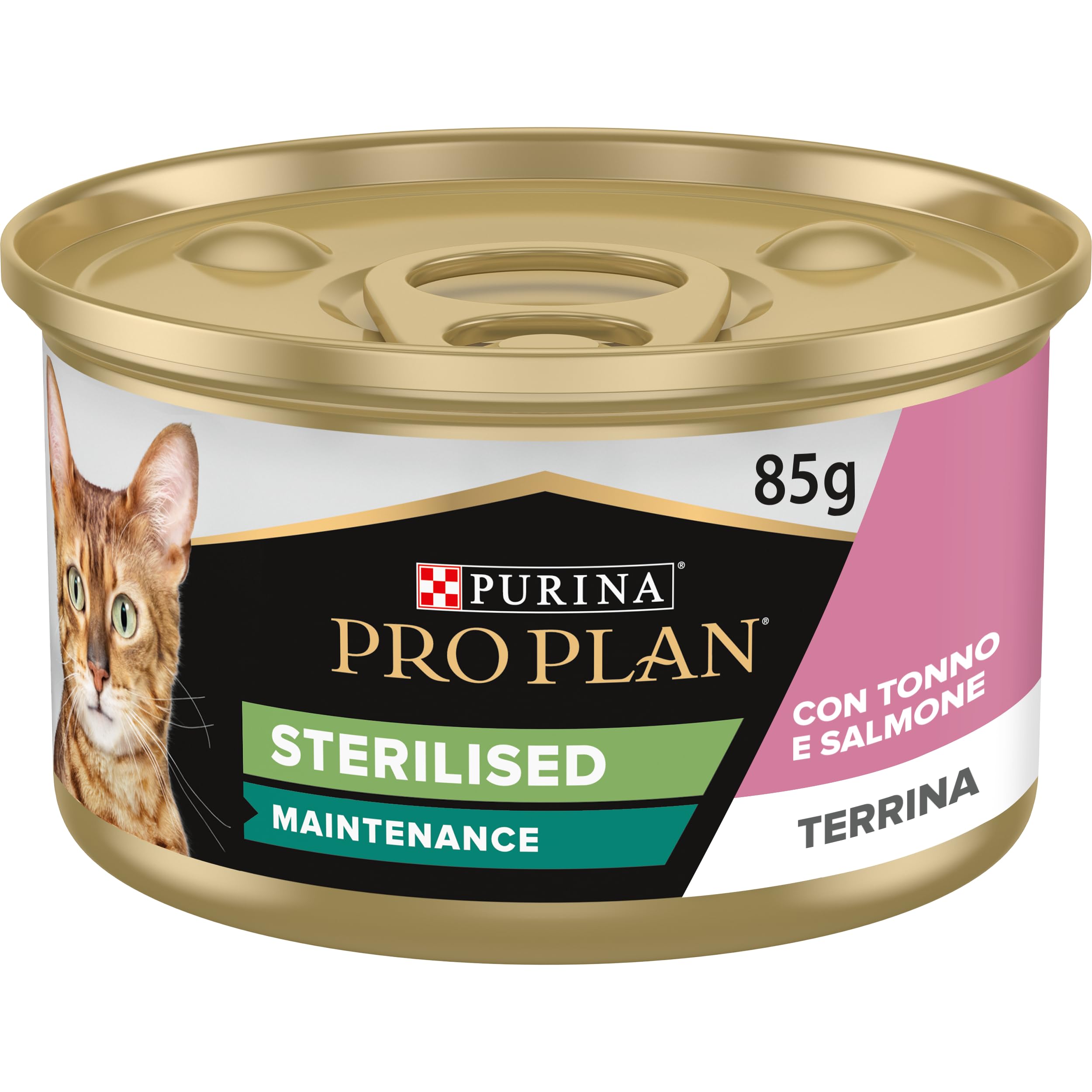 Purina Pro Plan Sterilised Nassfutter Pastete Lachs Thunfisch 12x85g