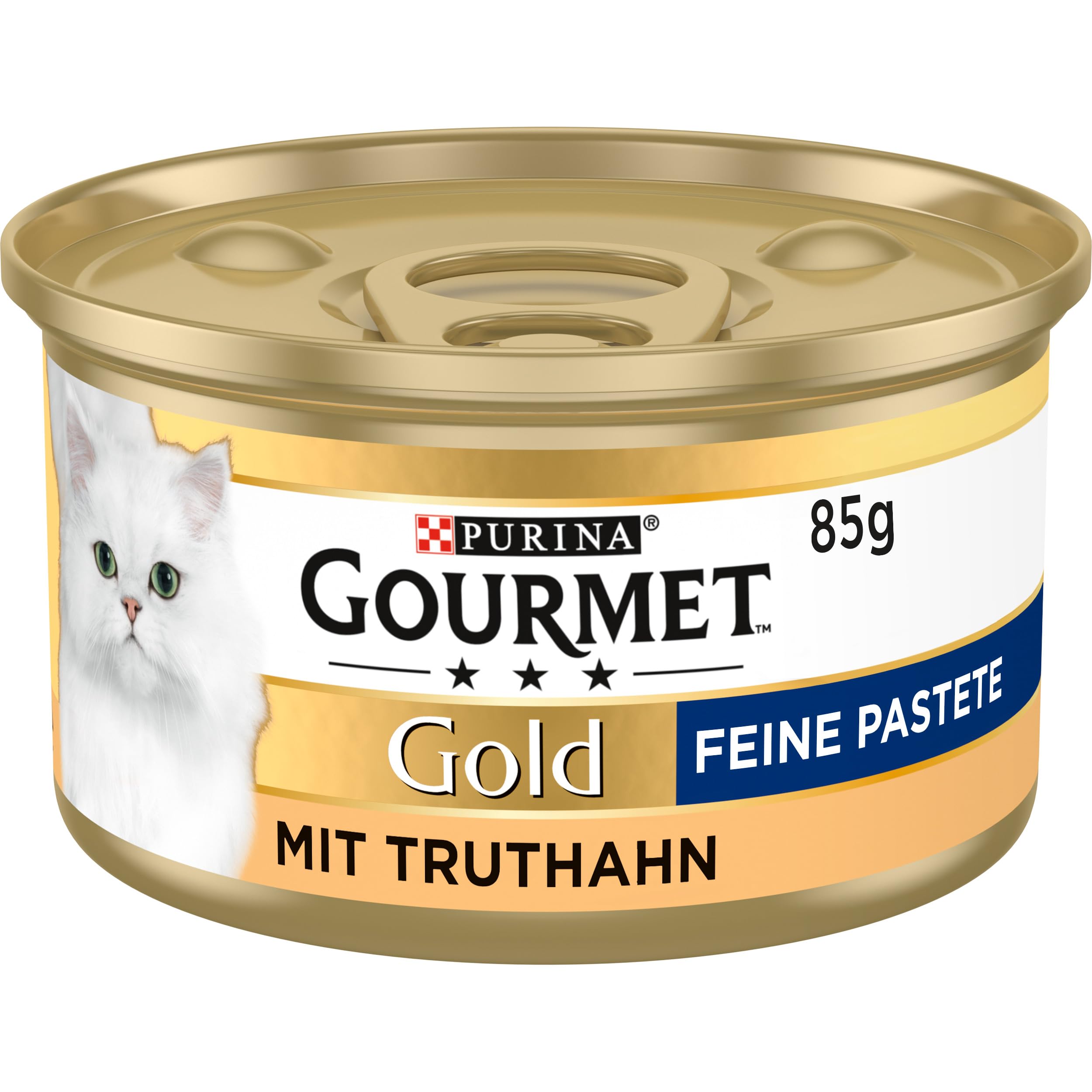 GOURMET Perle Pastete Nassfutter Truthahn 12x85g