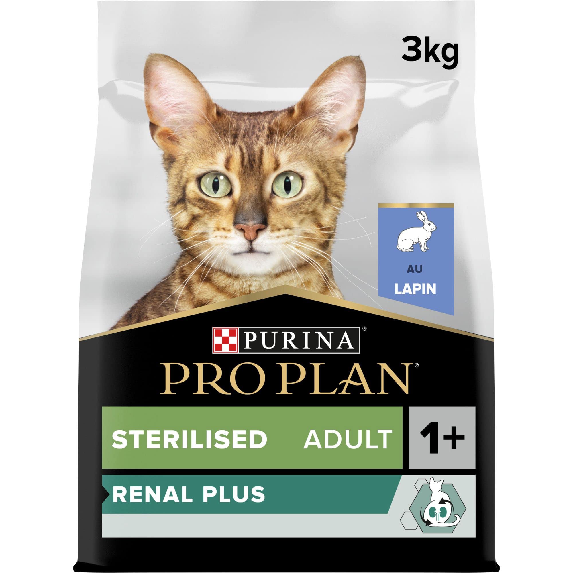 Purina Pro Plan Sterilised Adult Renal Trockenfutter Lachs 3,2kg