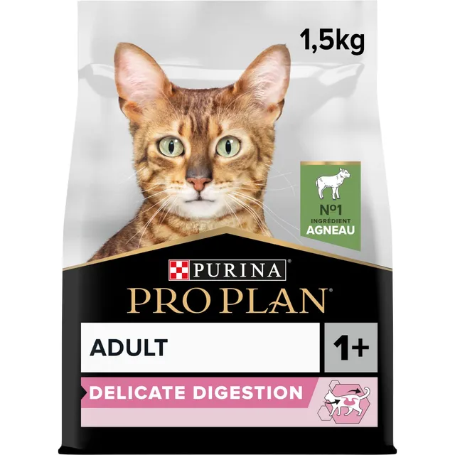 PRO PLAN Delicate Digestion Lamm Trockenfutter 1,5kg Adult