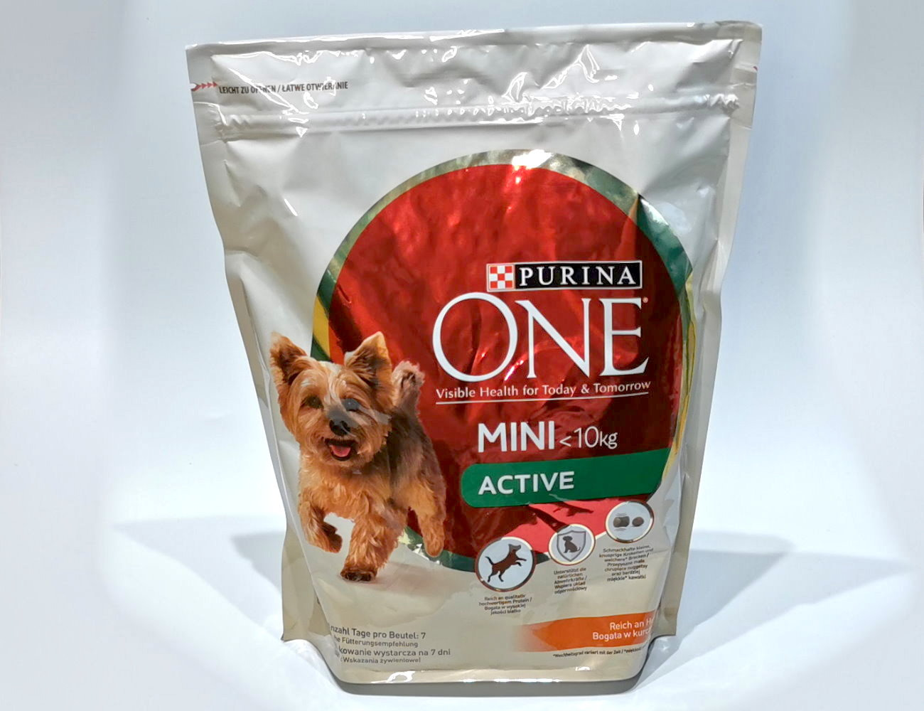 PURINA ONE Mini Small Active Huhn Hundetrockenfutter 2kg