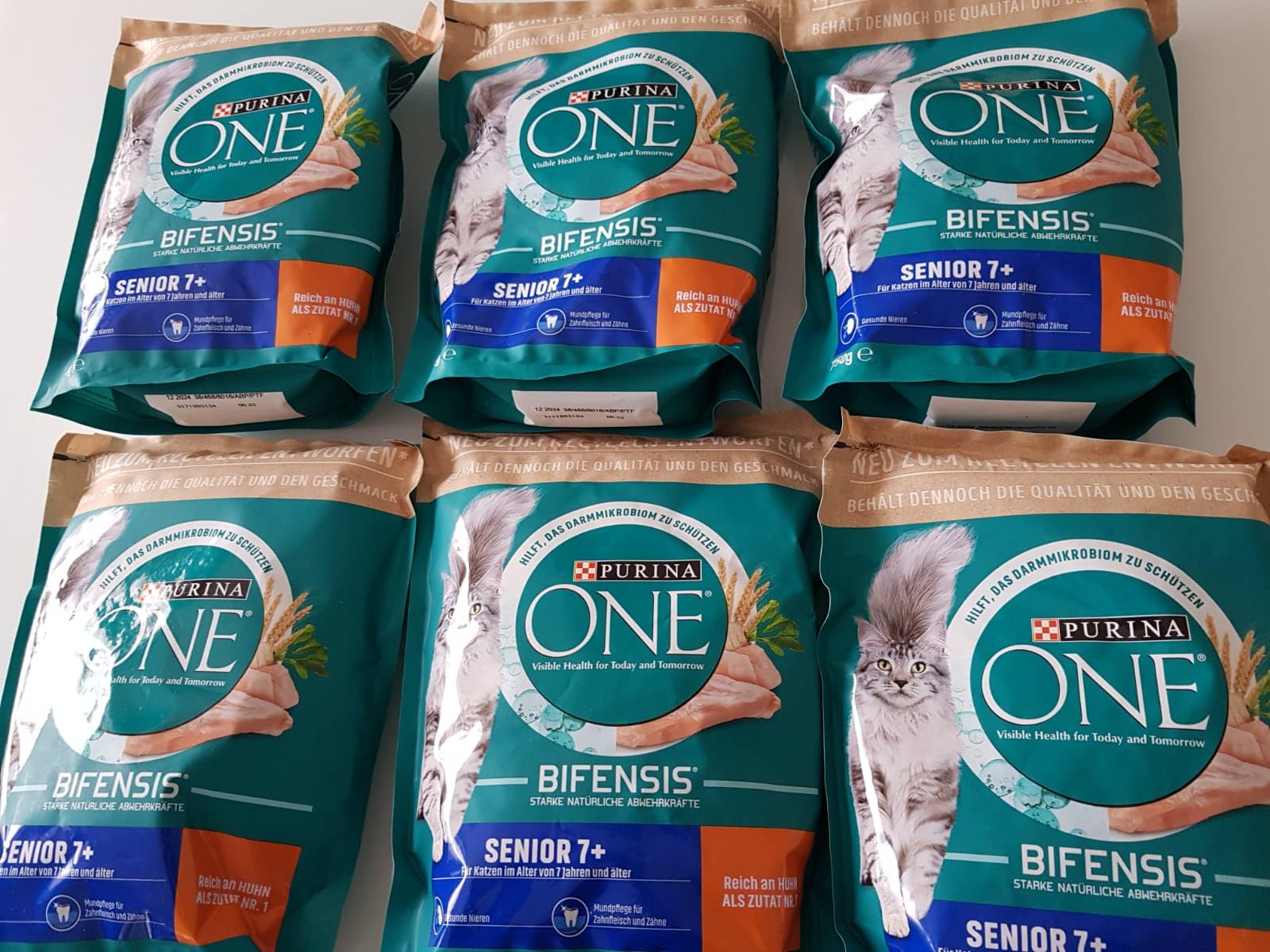 PURINA ONE BIFENSIS Trockenfutter Huhn Senior 7+ 8,4kg